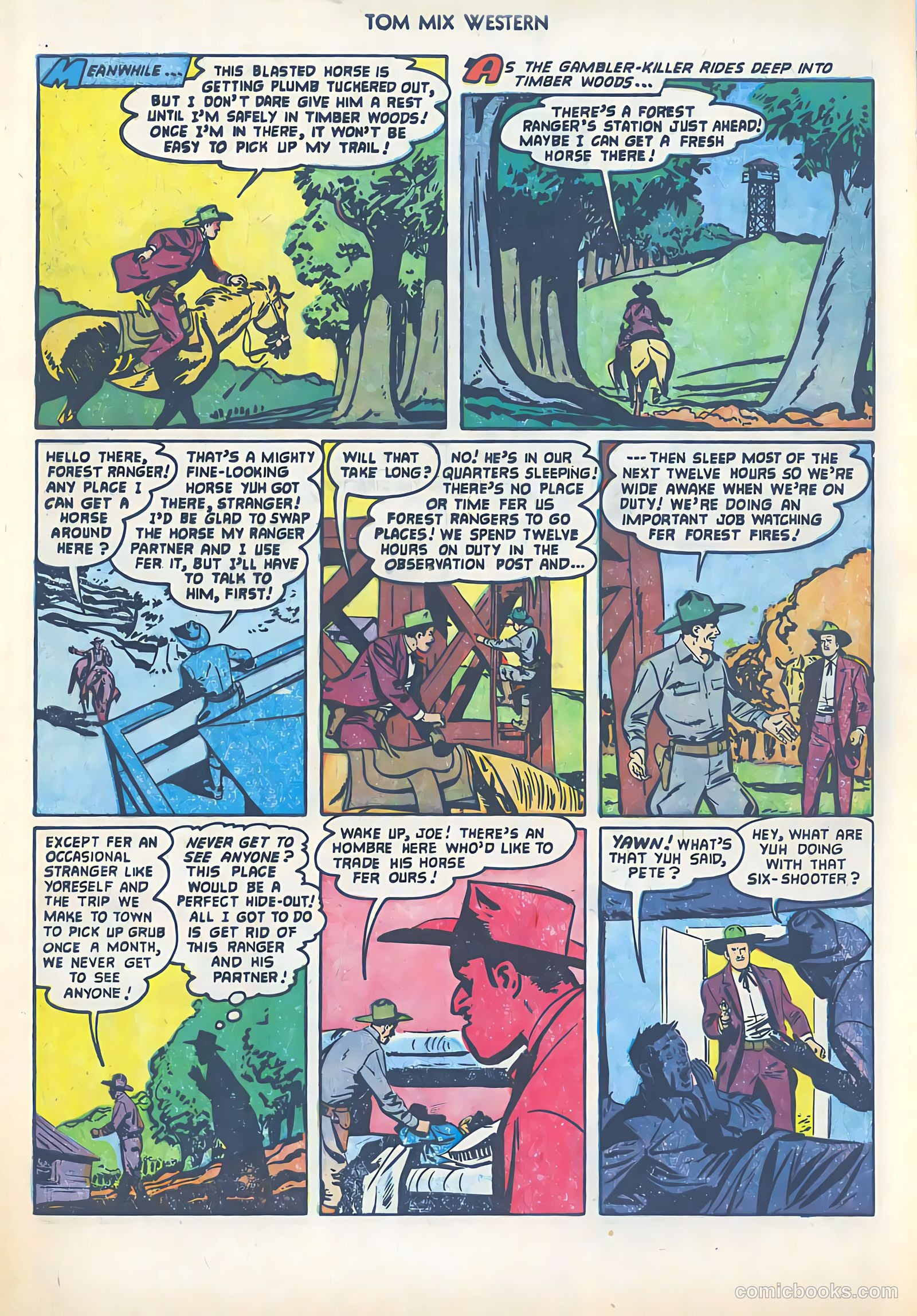 Tom Mix Western #60 (1953) — page 5 of 35