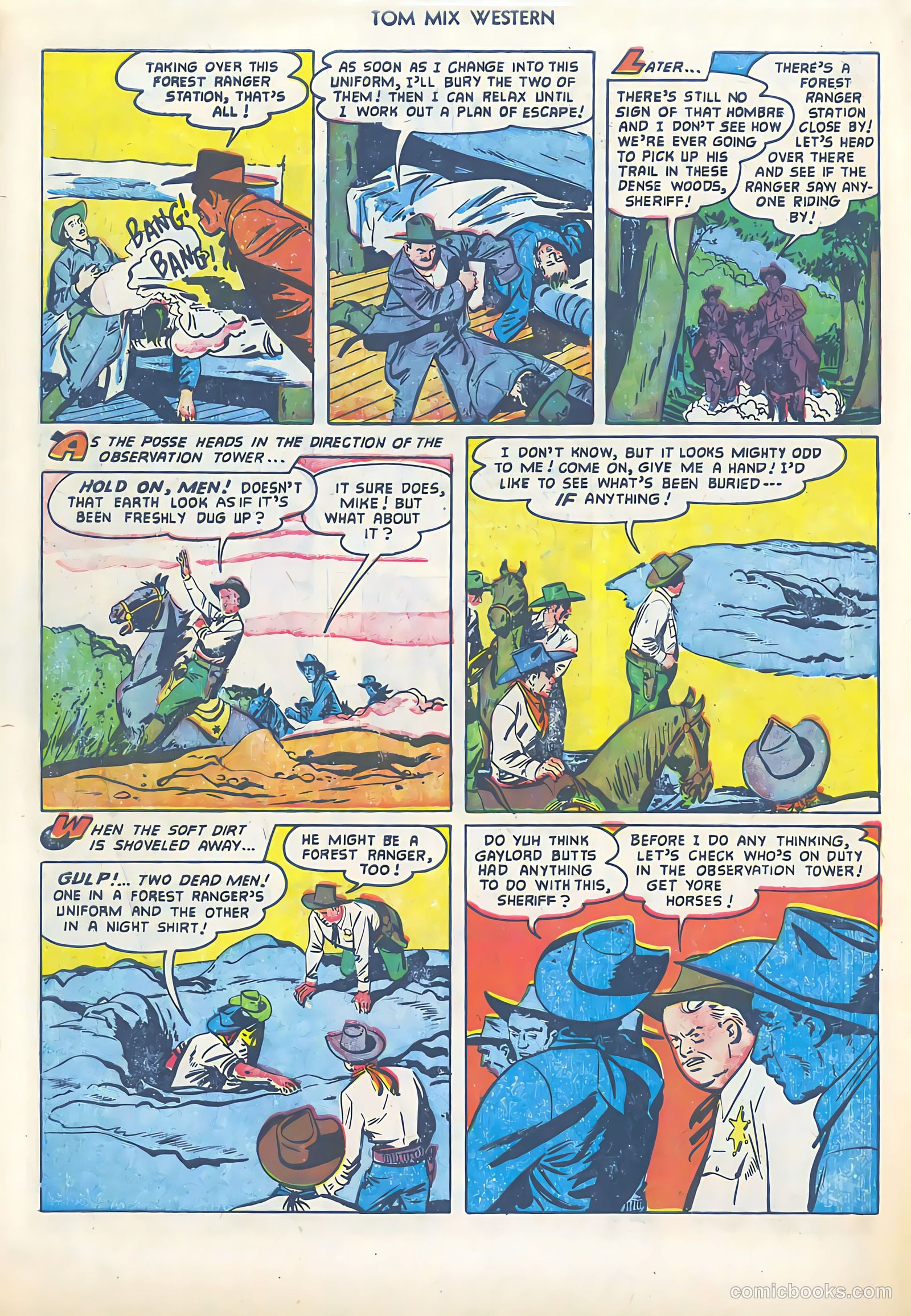 Tom Mix Western #60 (1953) — page 6 of 35