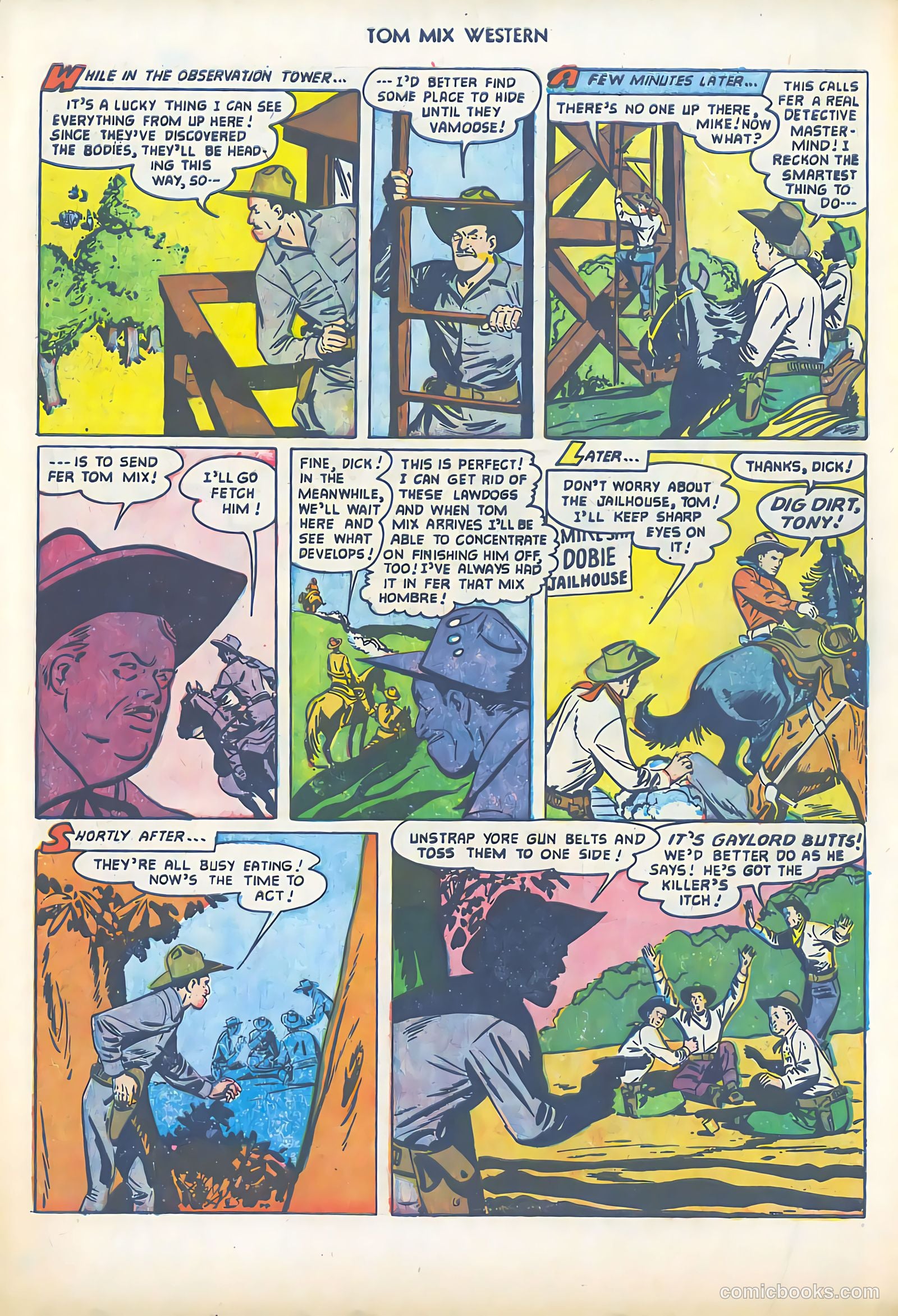 Tom Mix Western #60 (1953) — page 7 of 35