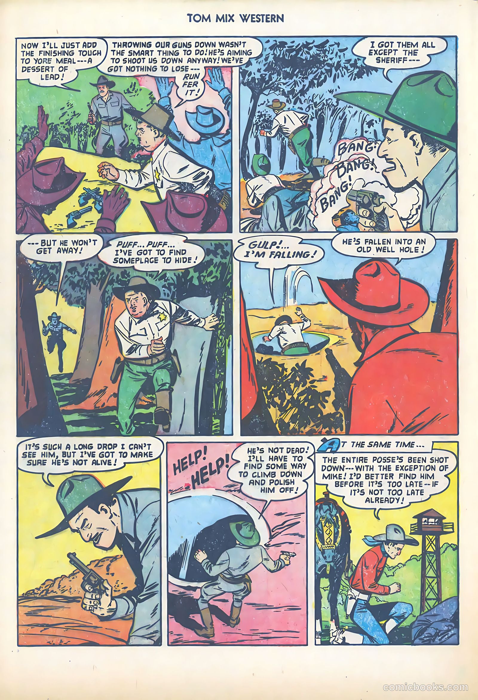 Tom Mix Western #60 (1953) — page 8 of 35