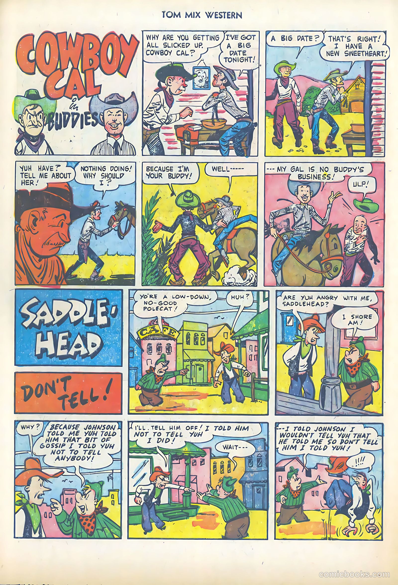 Tom Mix Western #60 (1953) — page 10 of 35