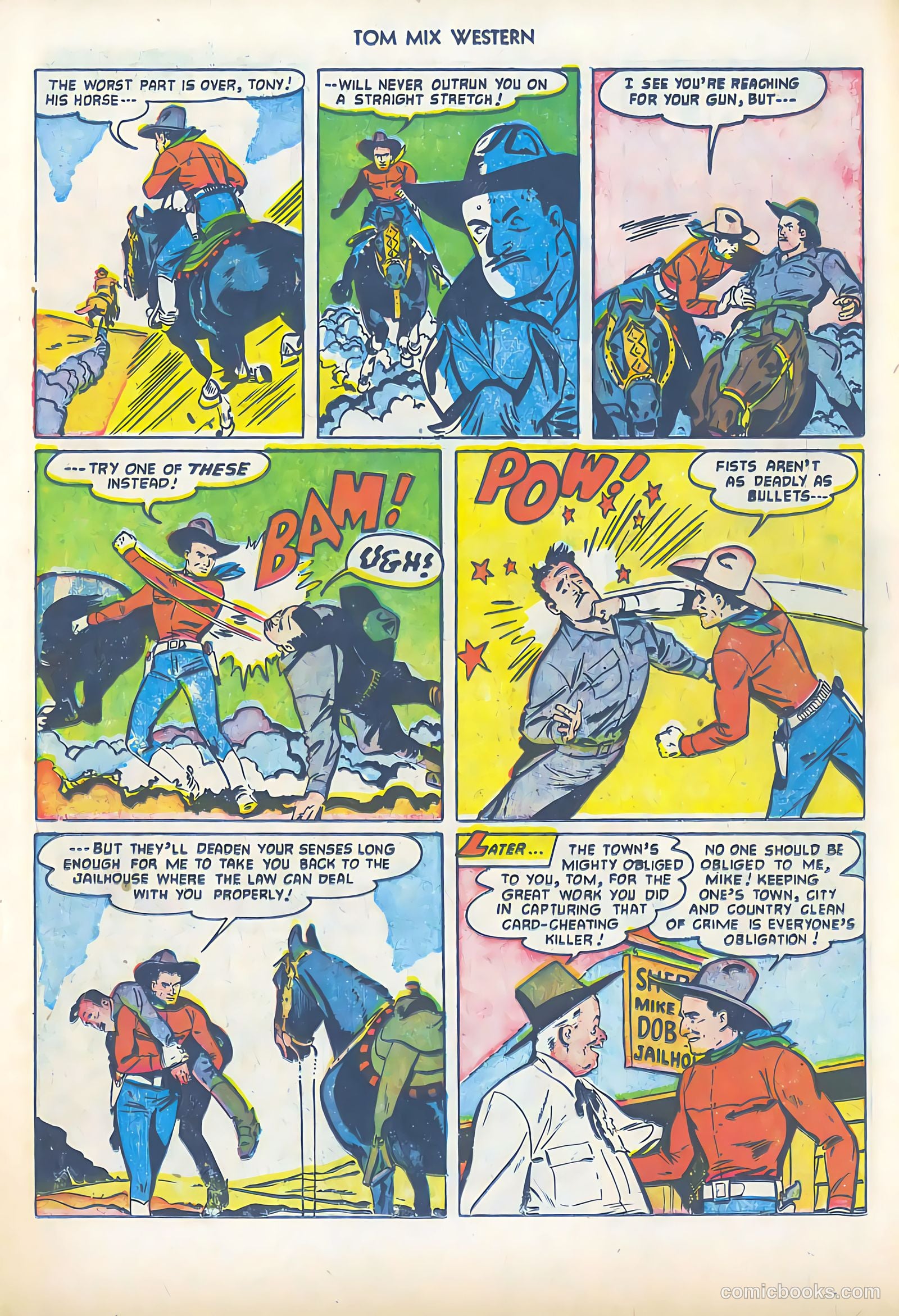 Tom Mix Western #60 (1953) — page 15 of 35
