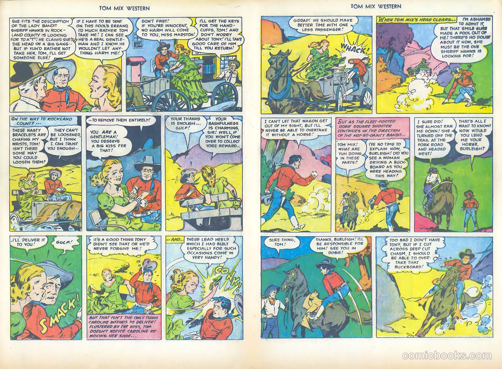 Tom Mix Western #60 (1953) — page 18 of 35