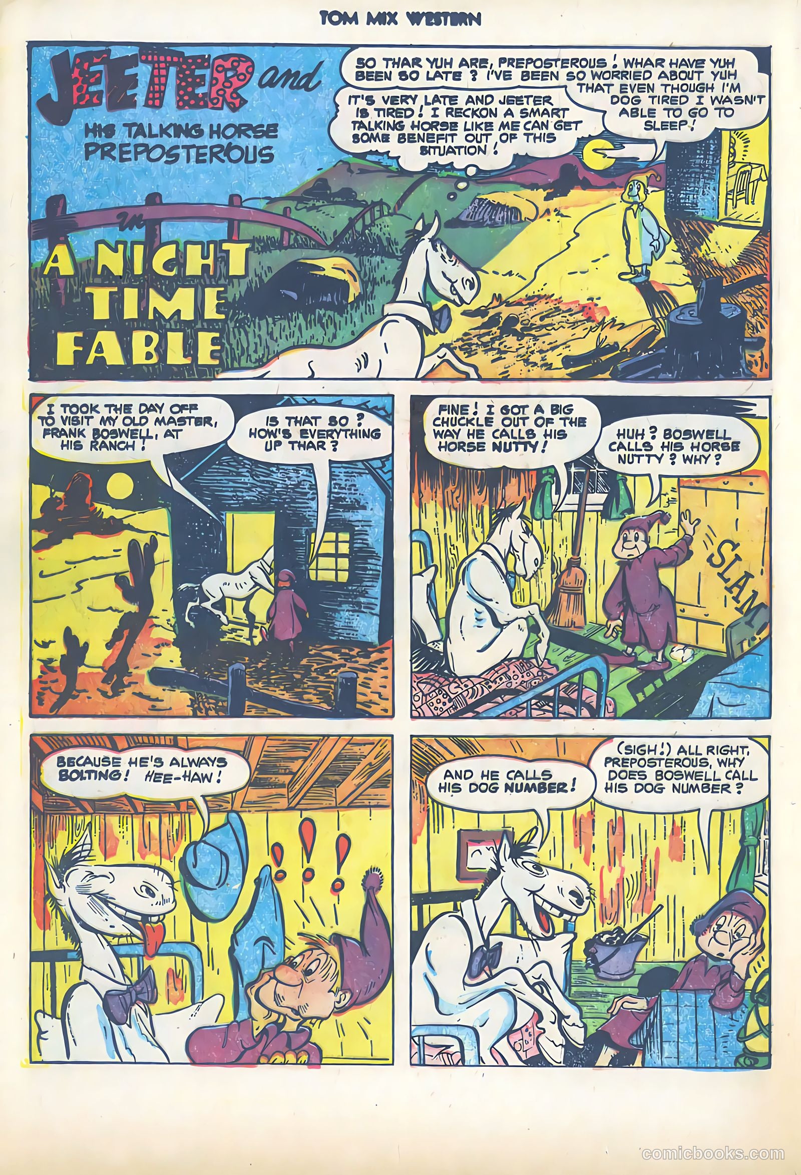 Tom Mix Western #60 (1953) — page 23 of 35