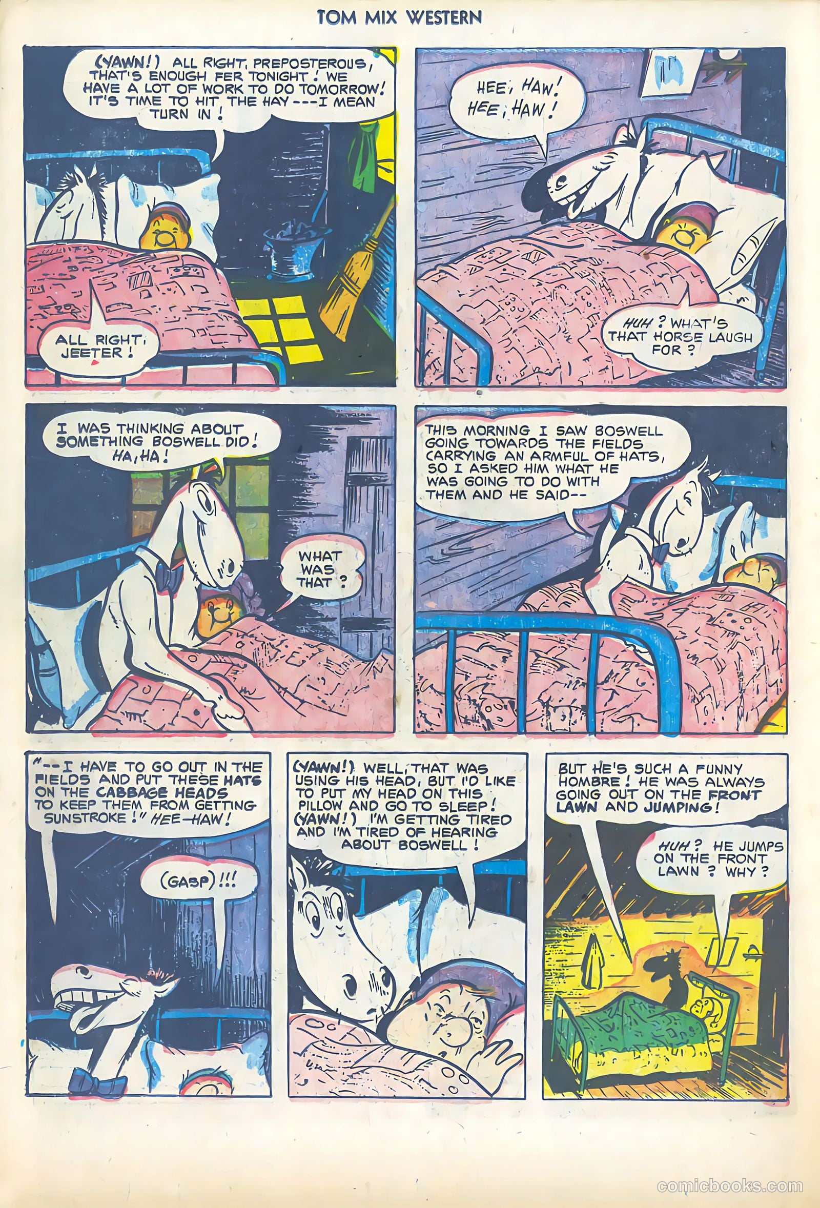 Tom Mix Western #60 (1953) — page 25 of 35