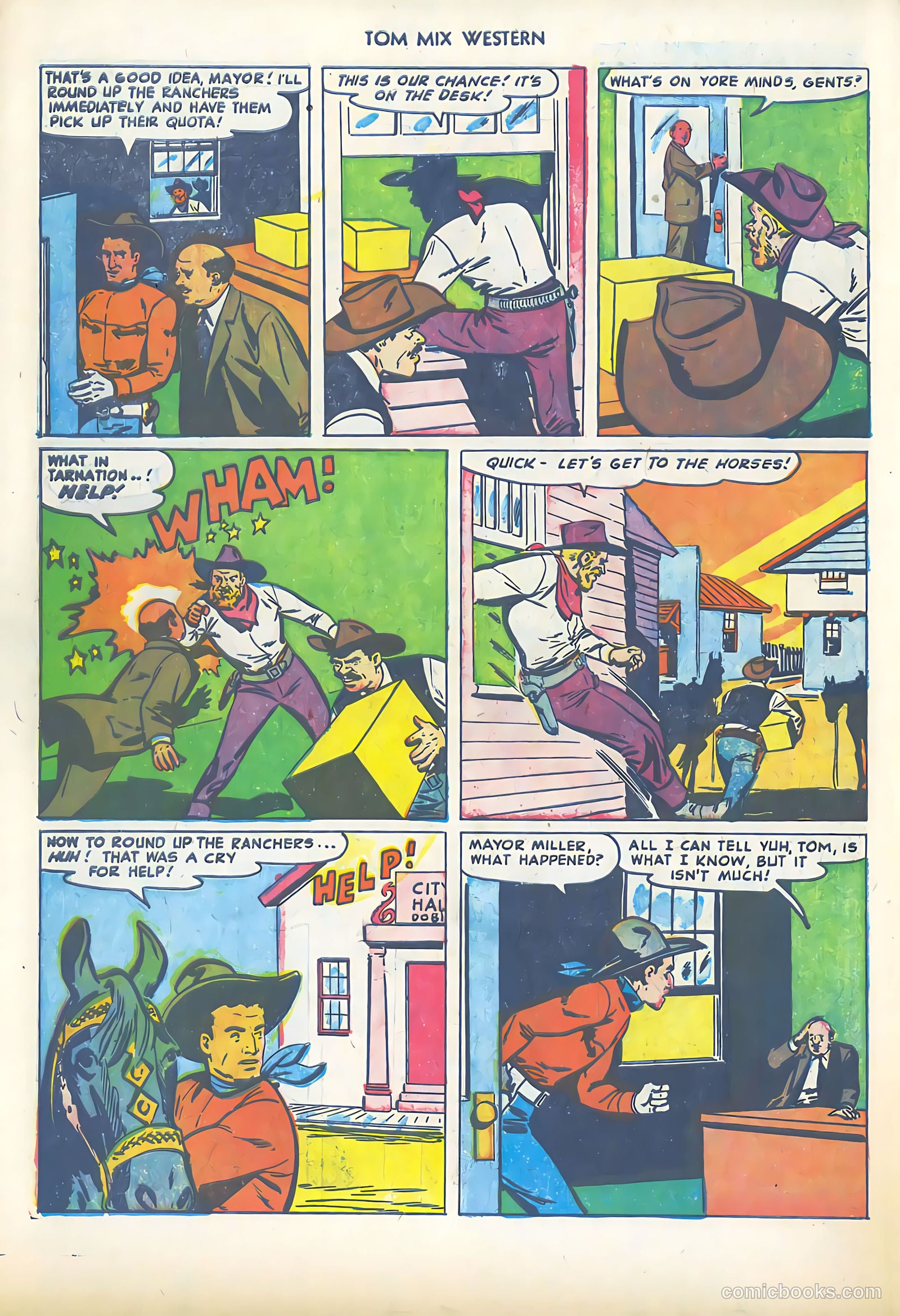 Tom Mix Western #60 (1953) — page 29 of 35