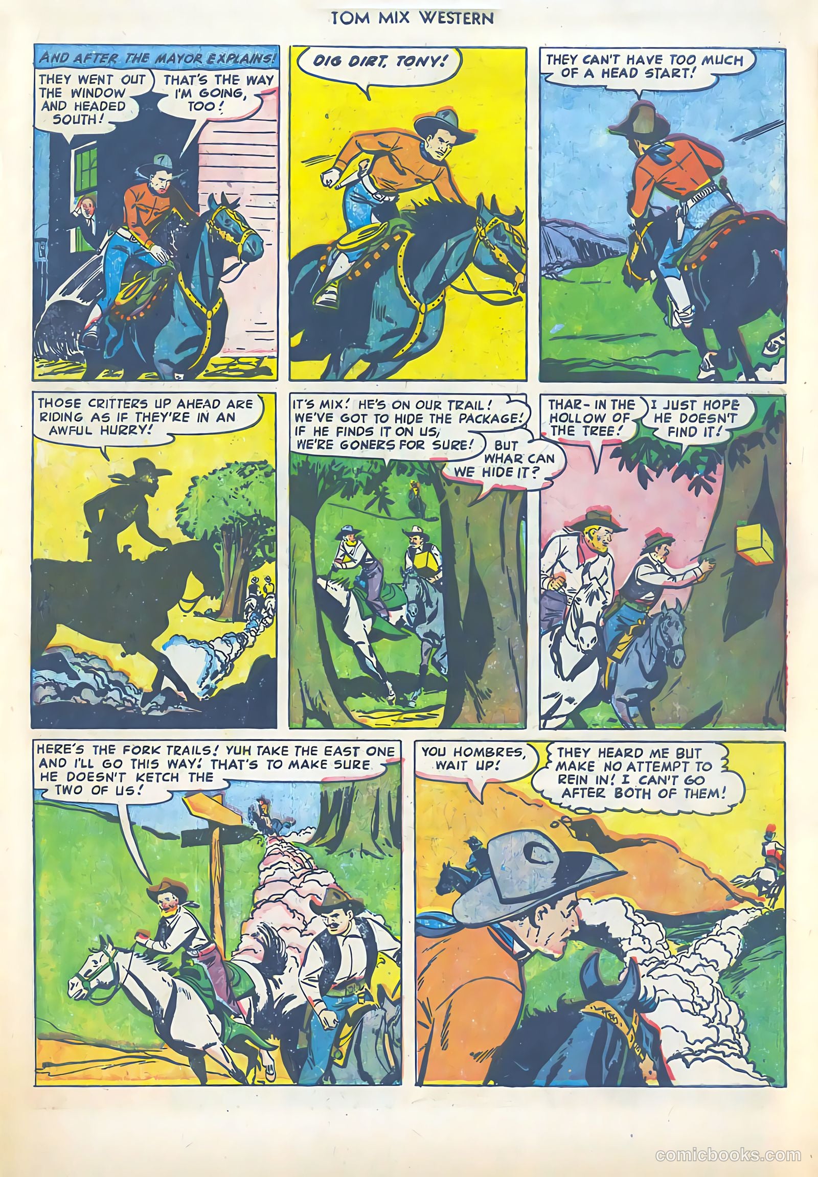 Tom Mix Western #60 (1953) — page 30 of 35
