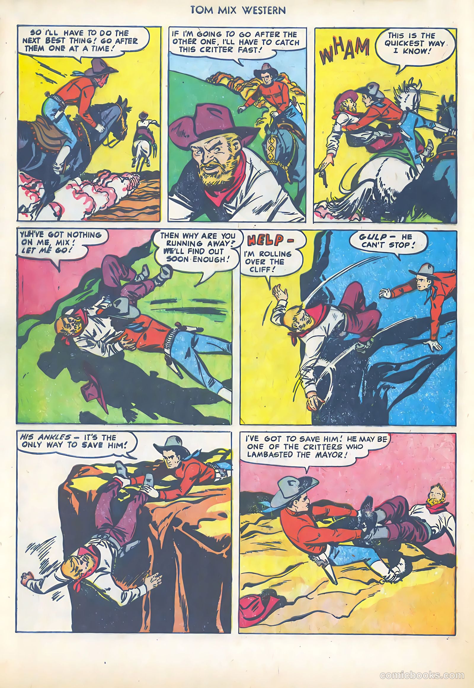 Tom Mix Western #60 (1953) — page 31 of 35