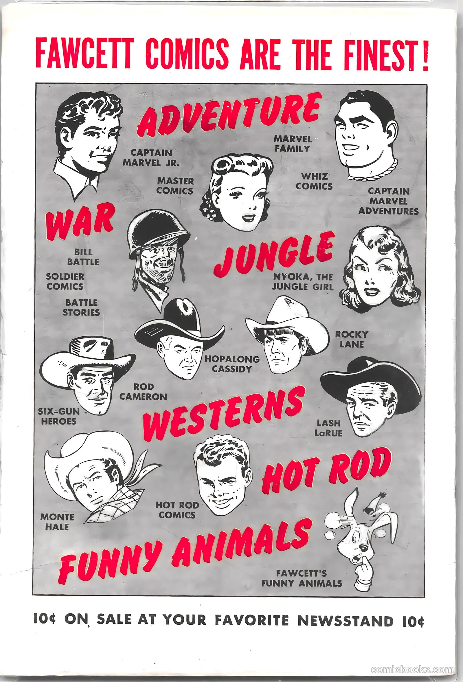 Tom Mix Western #60 (1953) — page 35 of 35