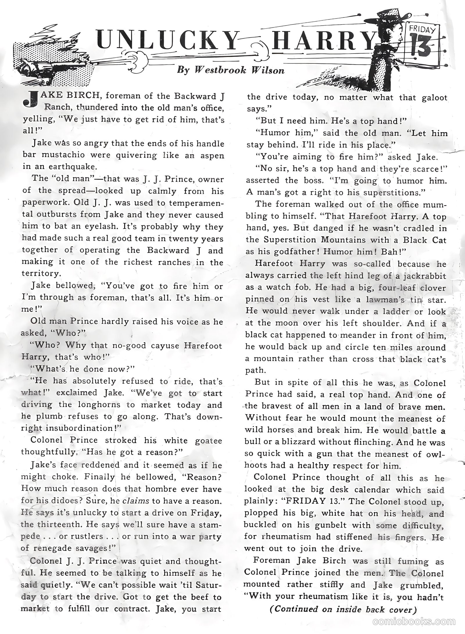 Tom Mix Western #61 (1953) — page 2 of 36