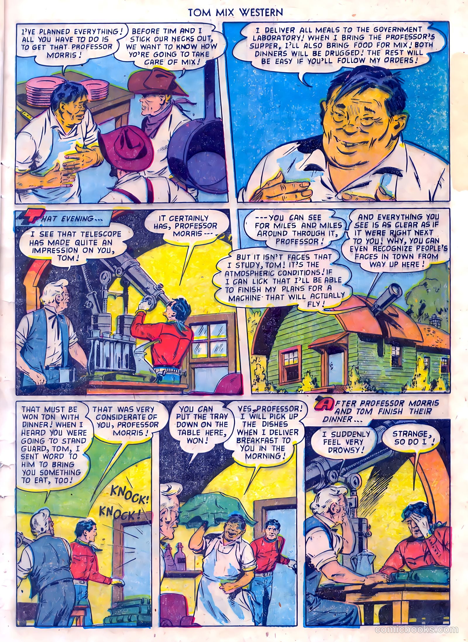 Tom Mix Western #61 (1953) — page 5 of 36