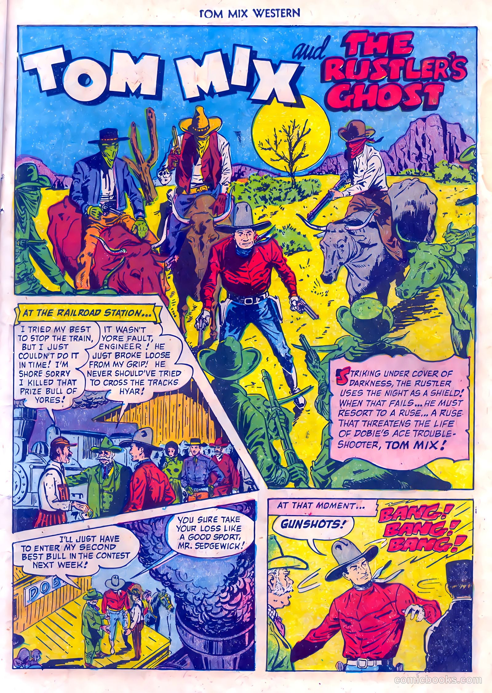 Tom Mix Western #61 (1953) — page 11 of 36
