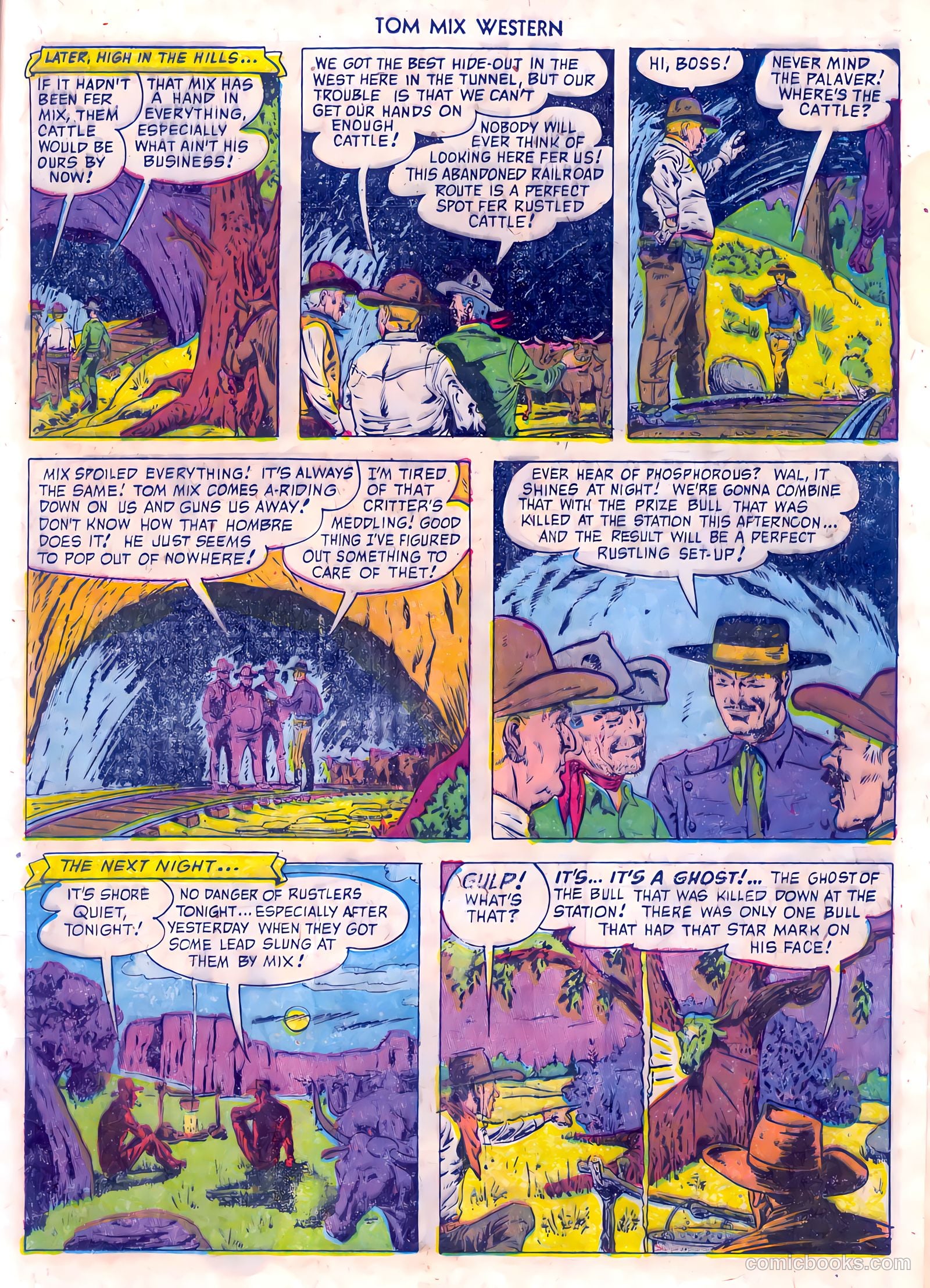Tom Mix Western #61 (1953) — page 13 of 36