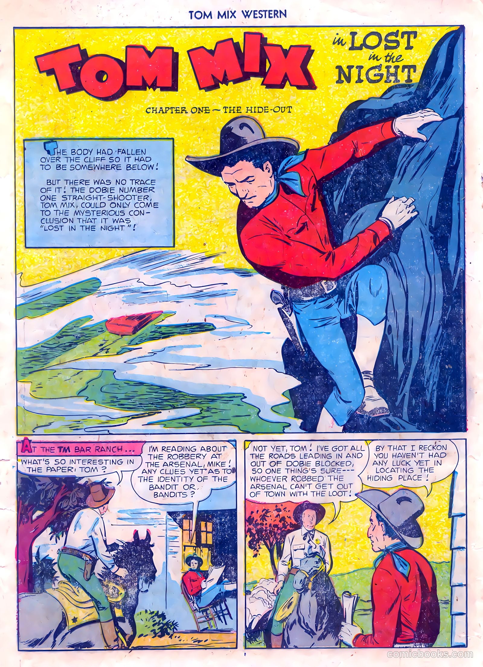 Tom Mix Western #61 (1953) — page 18 of 36