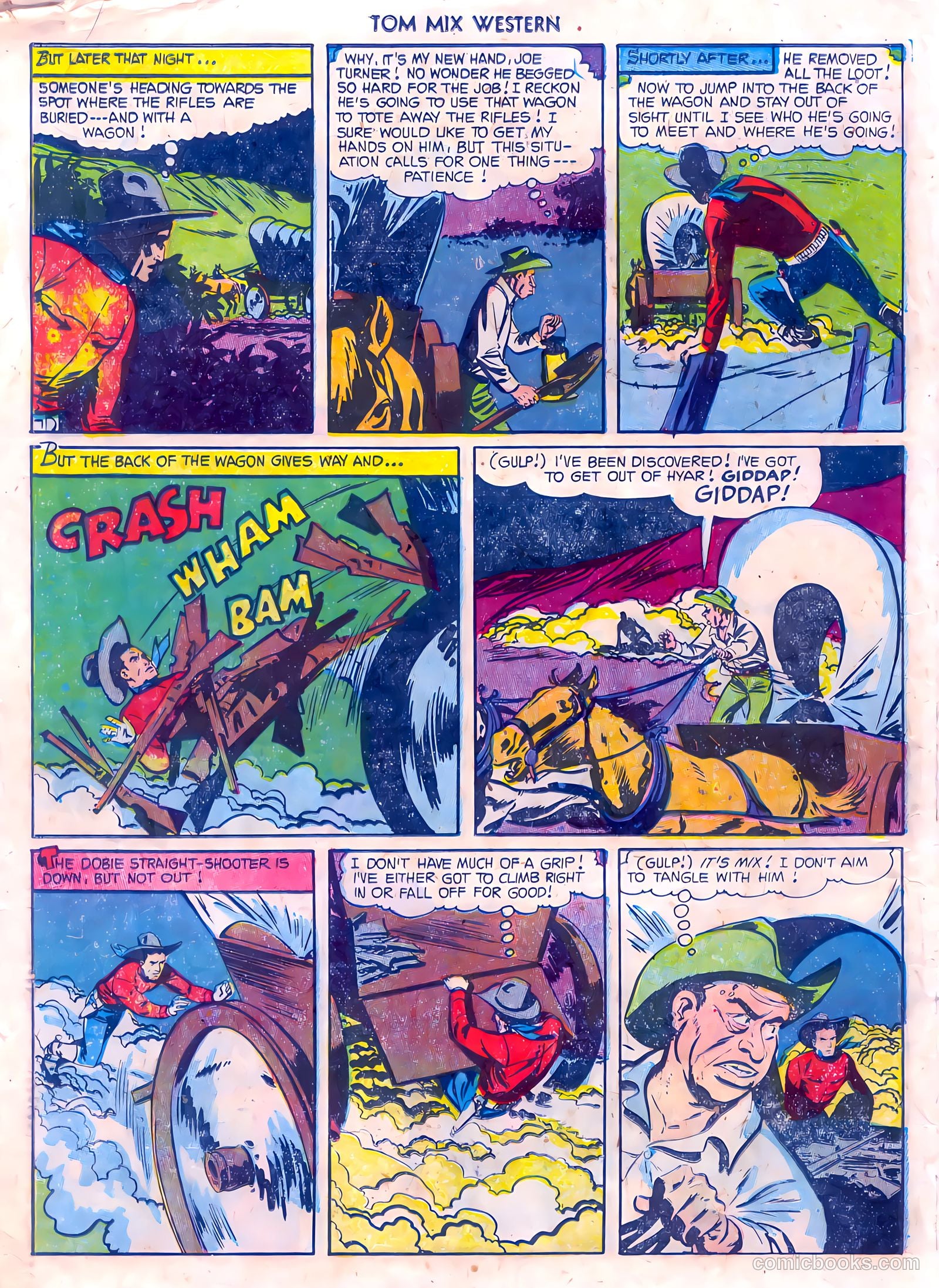 Tom Mix Western #61 (1953) — page 22 of 36