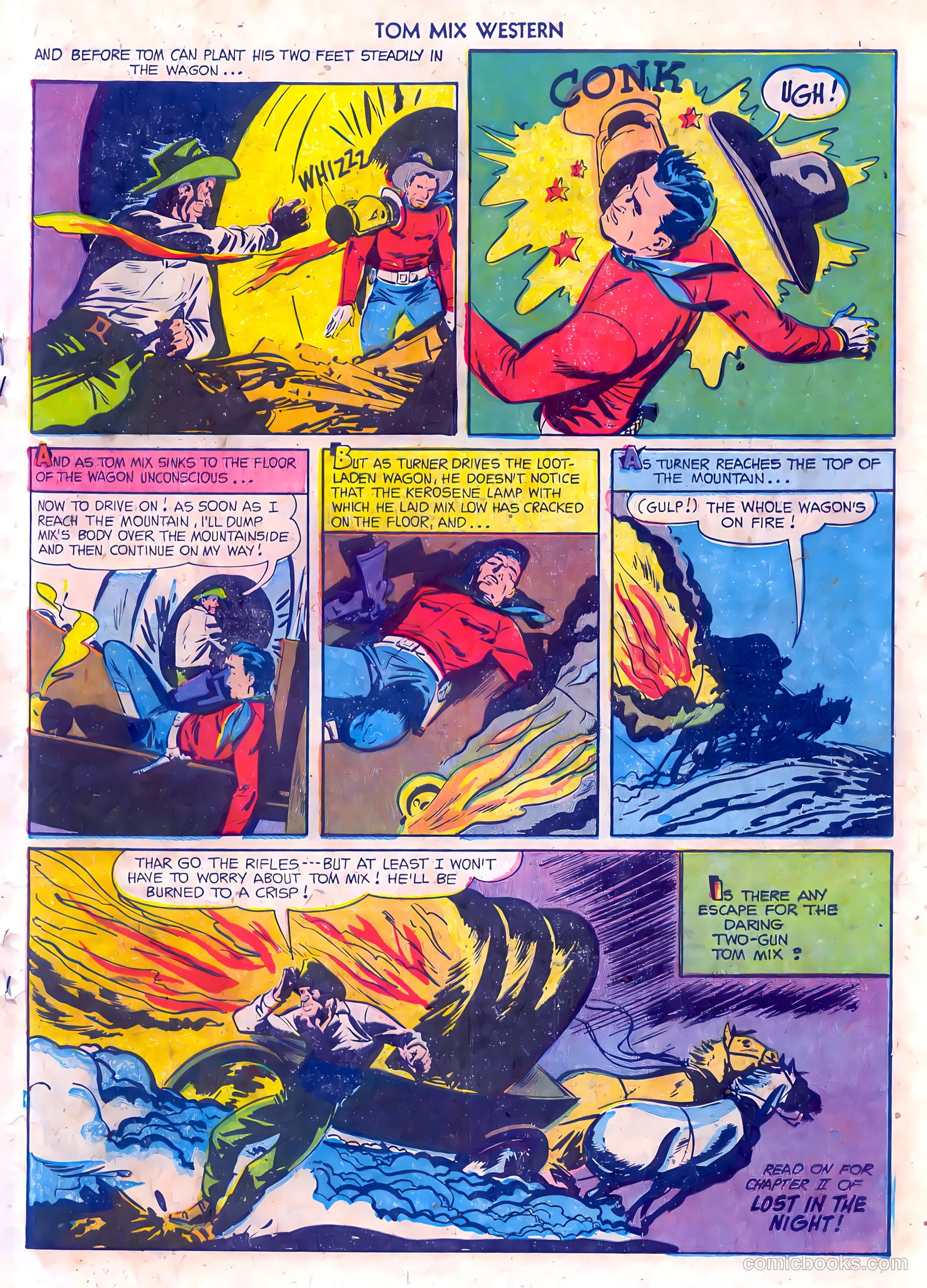 Tom Mix Western #61 (1953) — page 23 of 36
