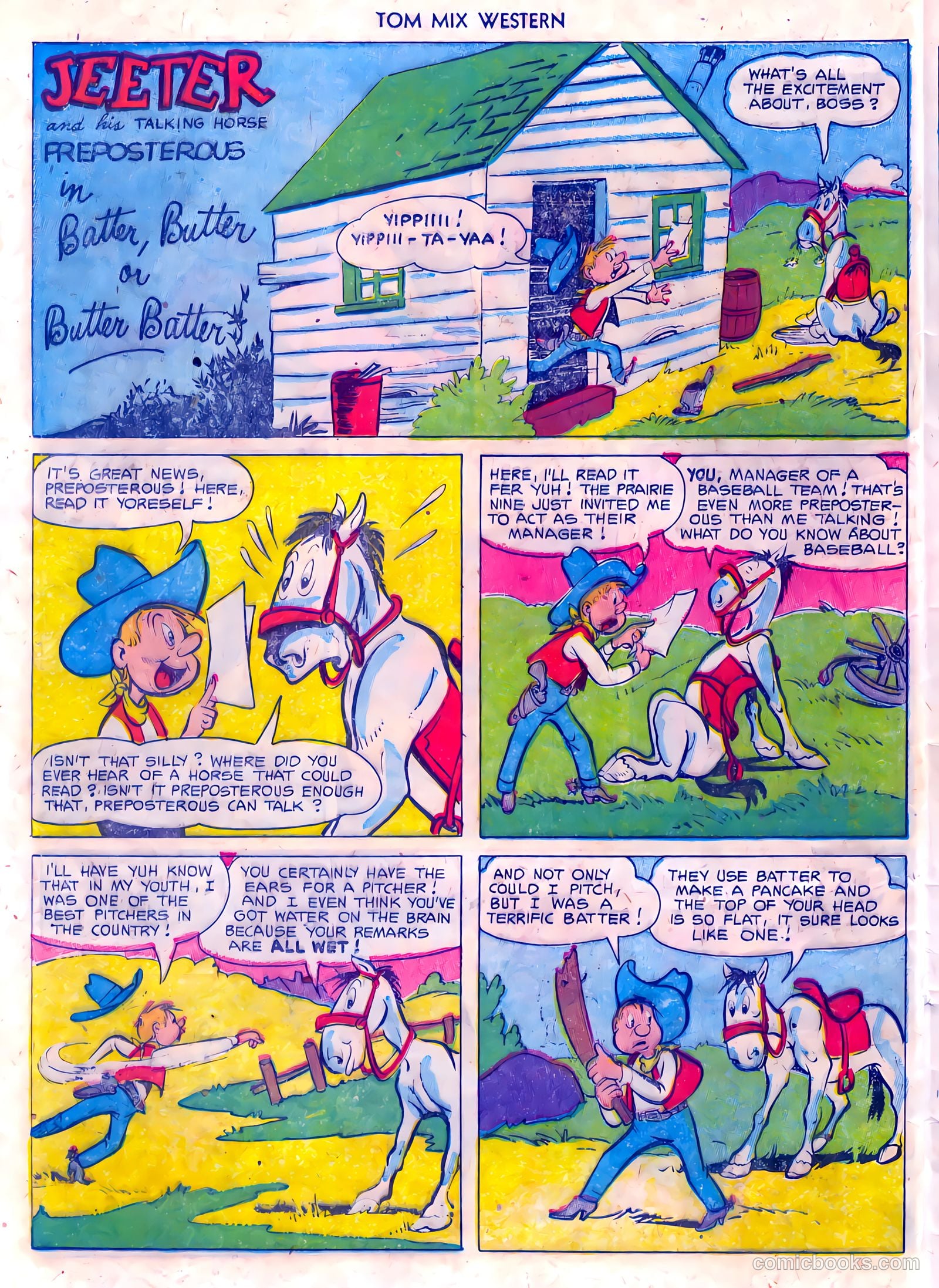 Tom Mix Western #61 (1953) — page 24 of 36