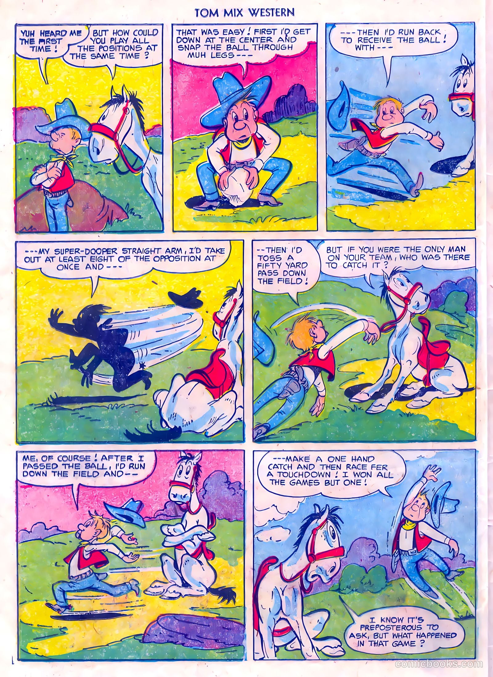 Tom Mix Western #61 (1953) — page 26 of 36