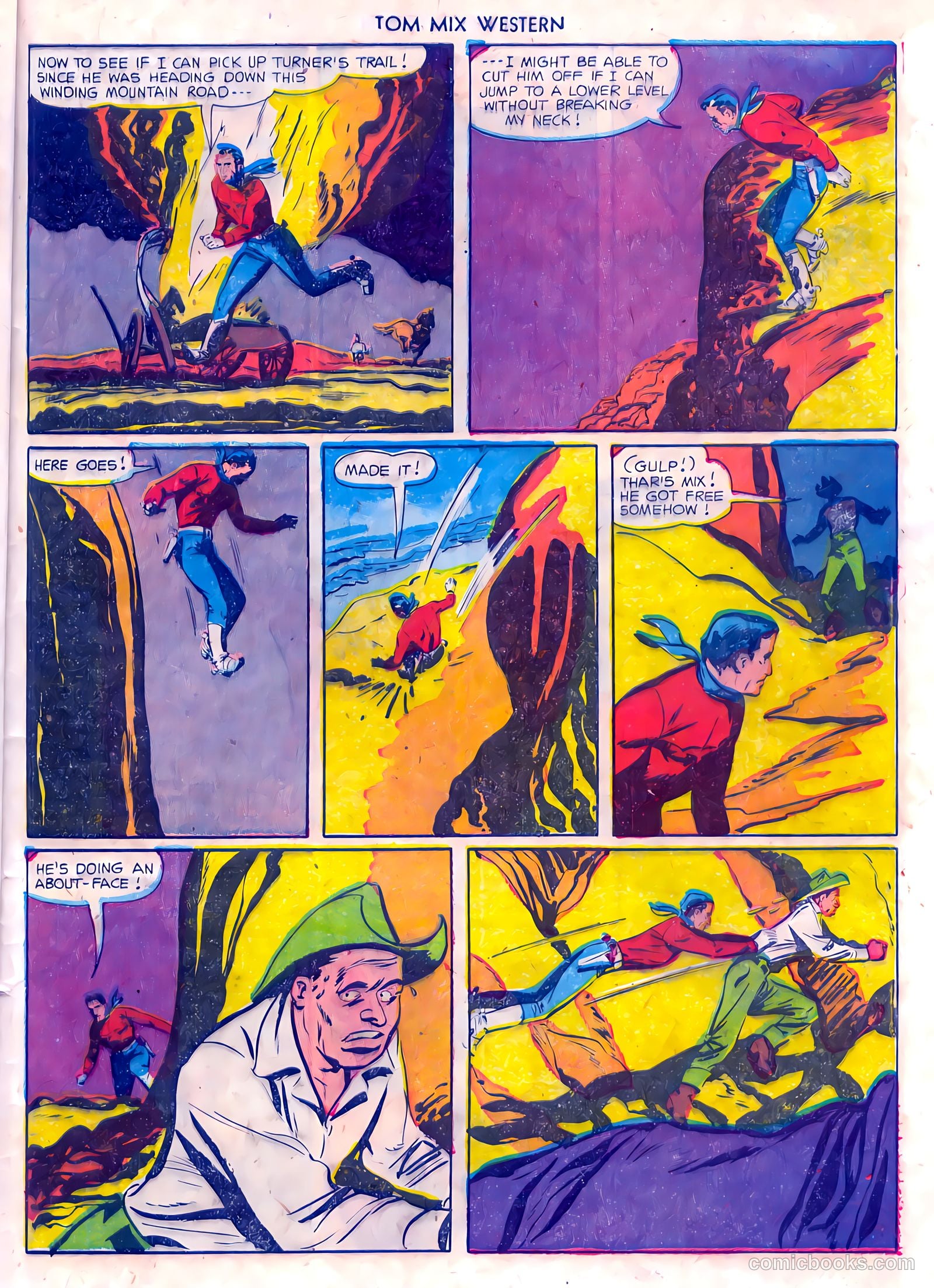 Tom Mix Western #61 (1953) — page 29 of 36