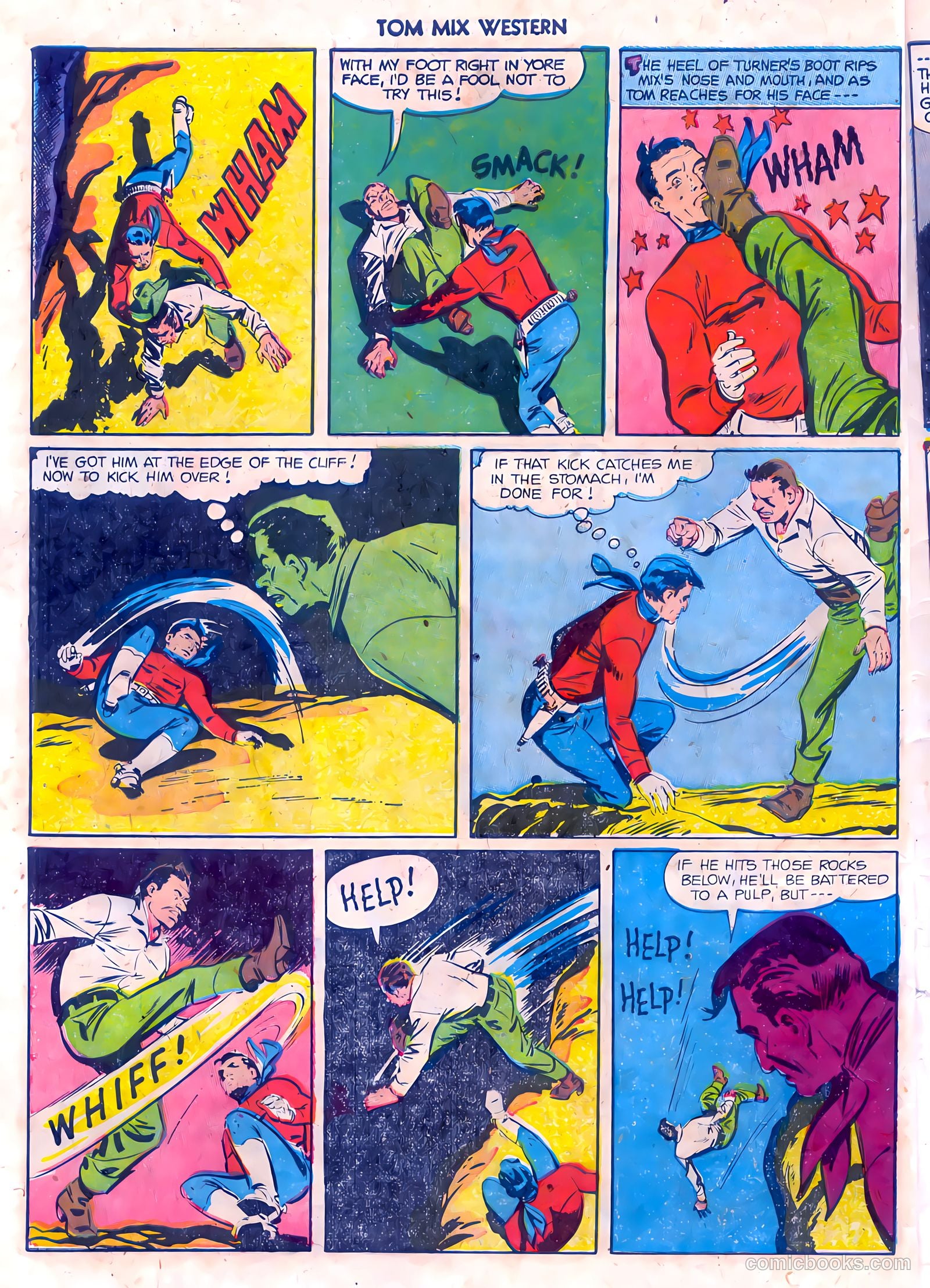 Tom Mix Western #61 (1953) — page 30 of 36
