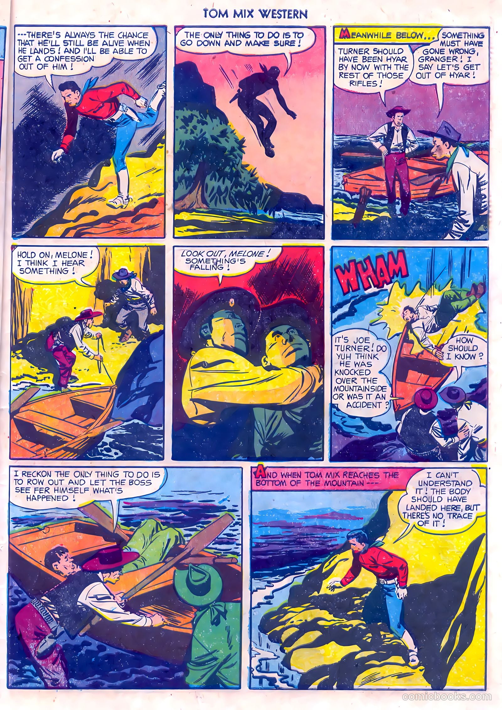 Tom Mix Western #61 (1953) — page 31 of 36