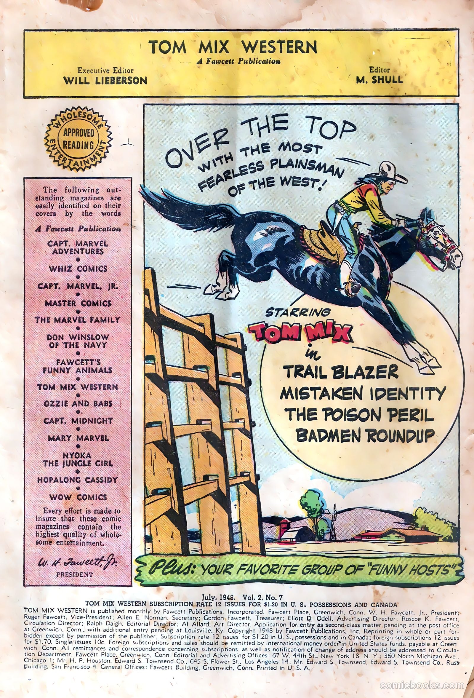 Tom Mix Western #7 (1948) — page 3 of 54