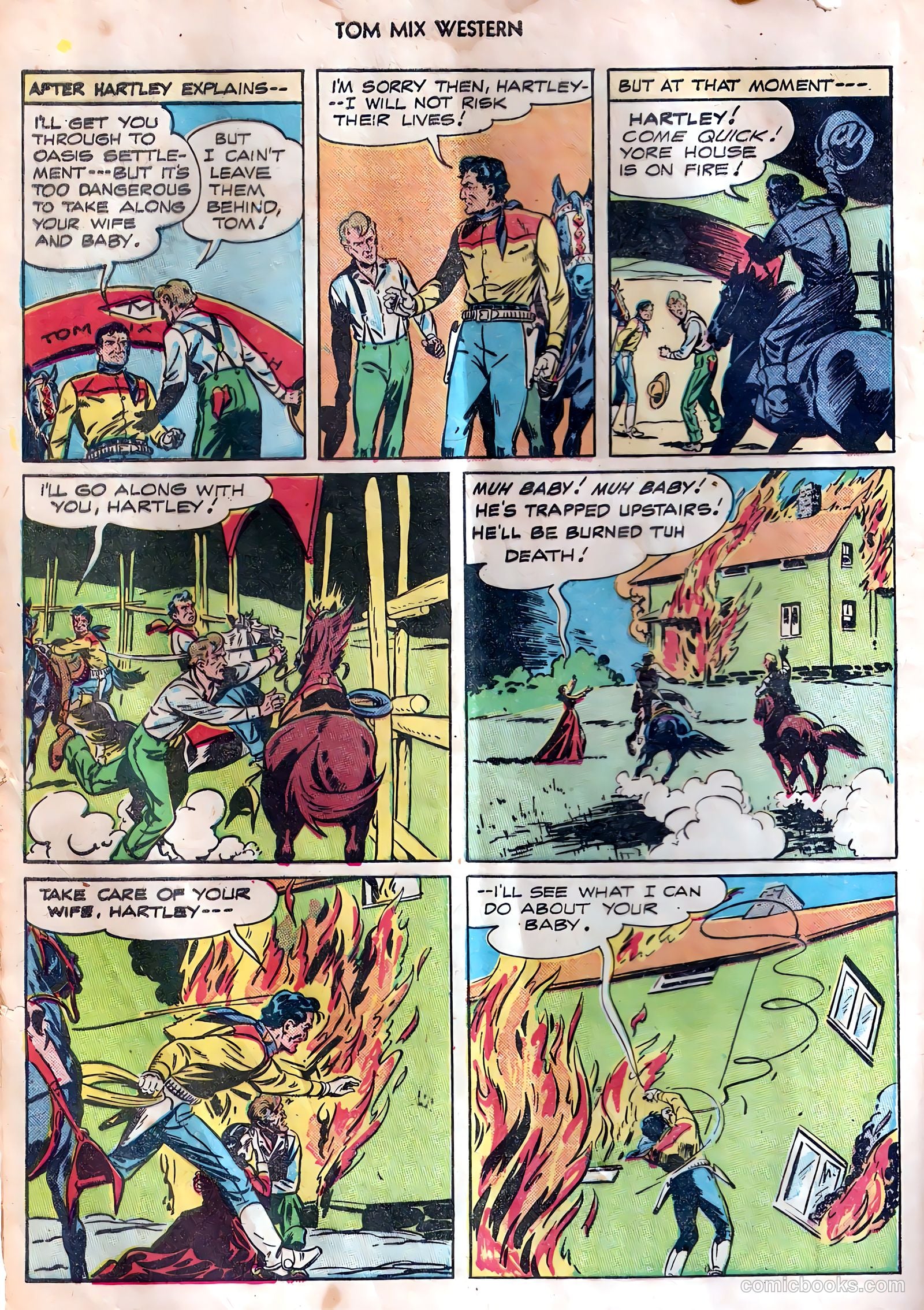 Tom Mix Western #7 (1948) — page 8 of 54