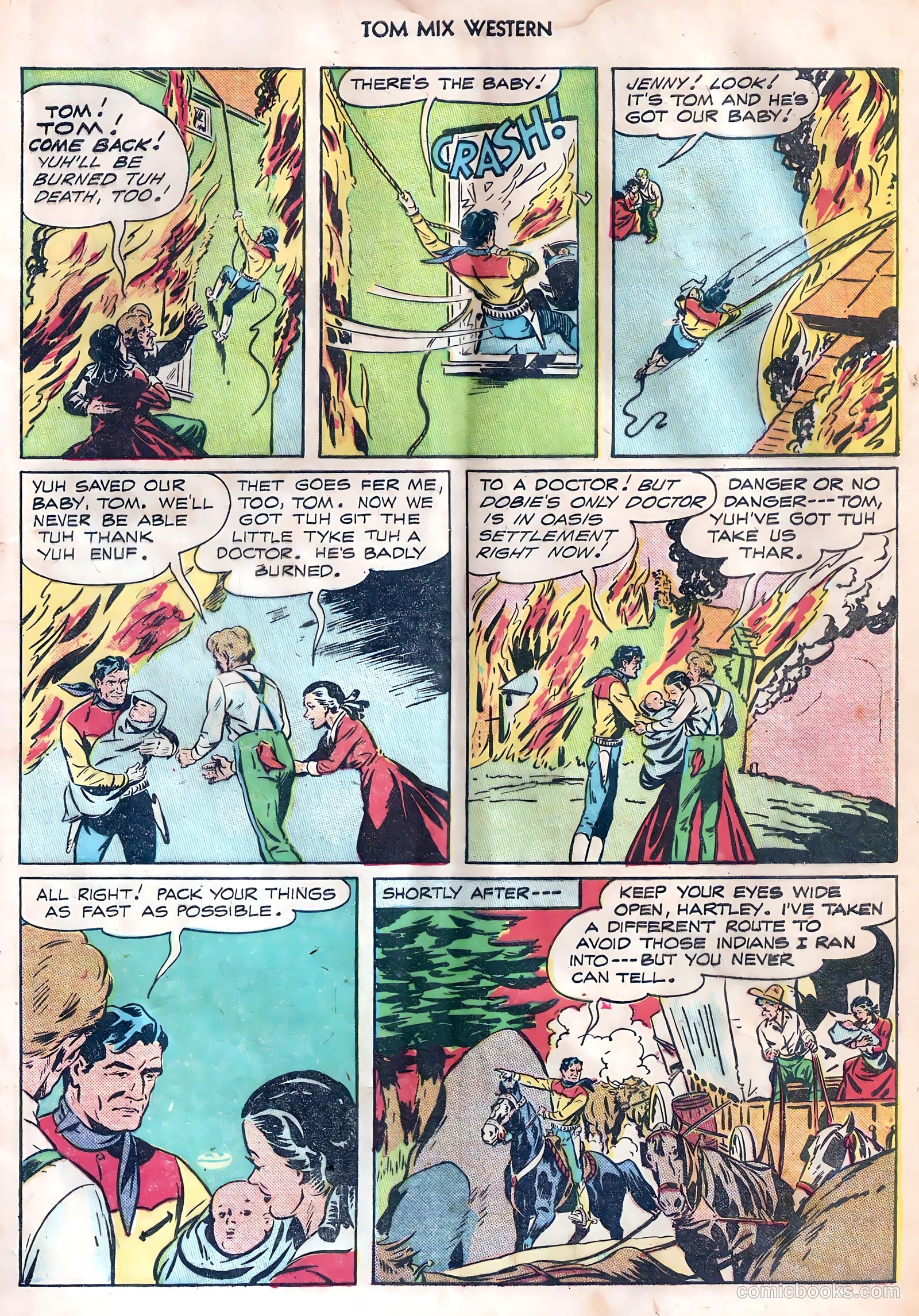 Tom Mix Western #7 (1948) — page 9 of 54