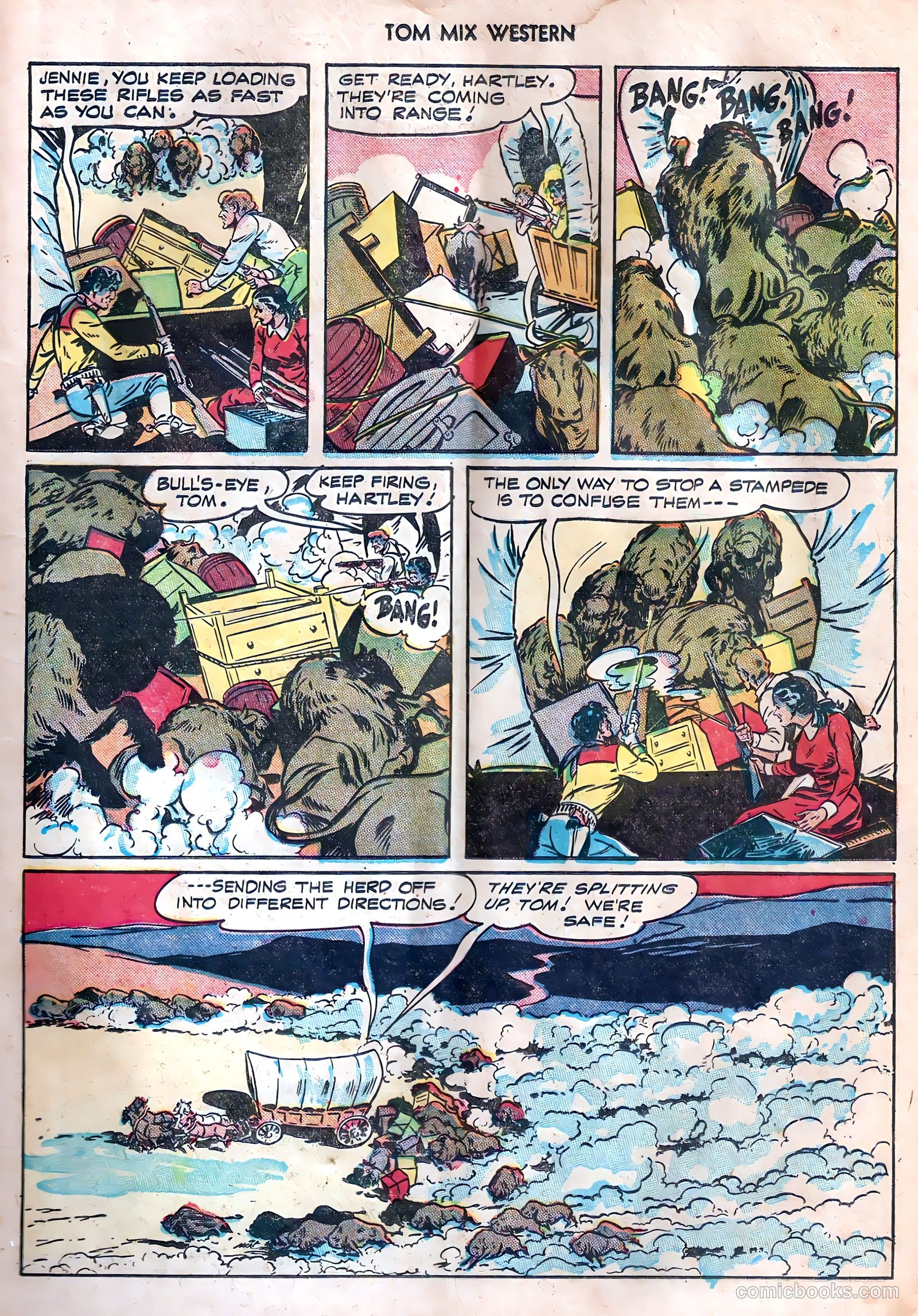 Tom Mix Western #7 (1948) — page 11 of 54