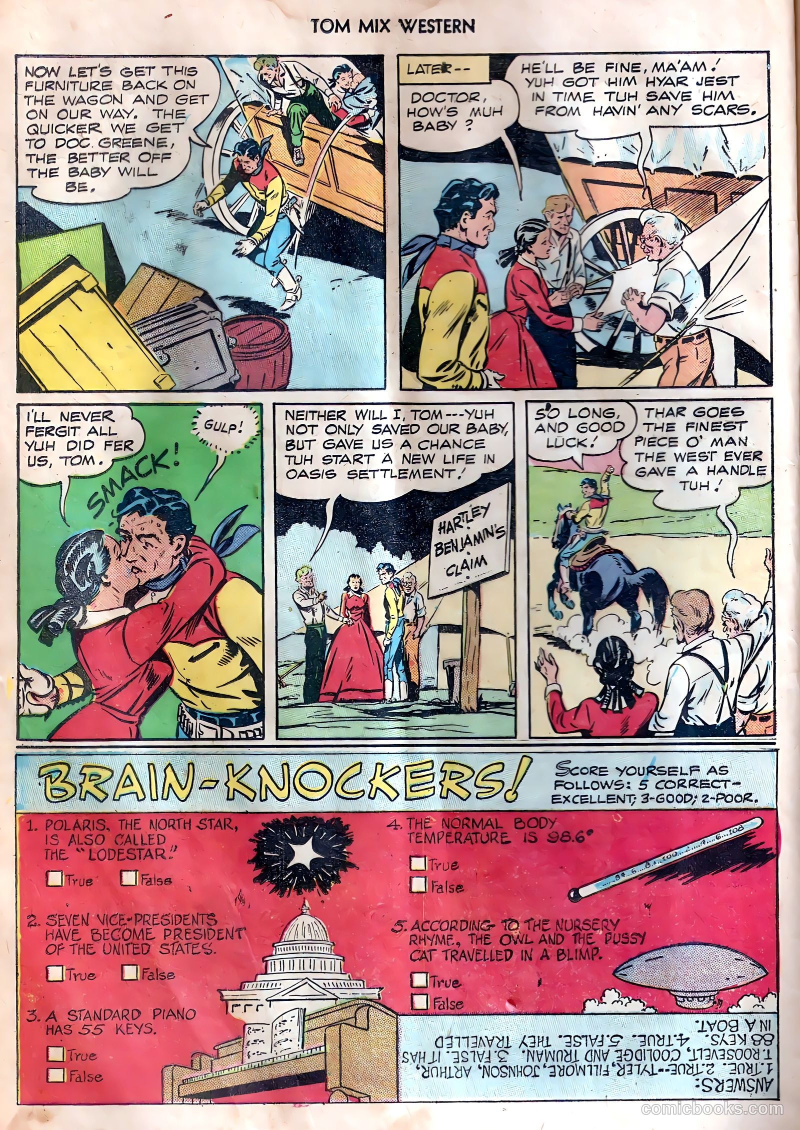 Tom Mix Western #7 (1948) — page 12 of 54