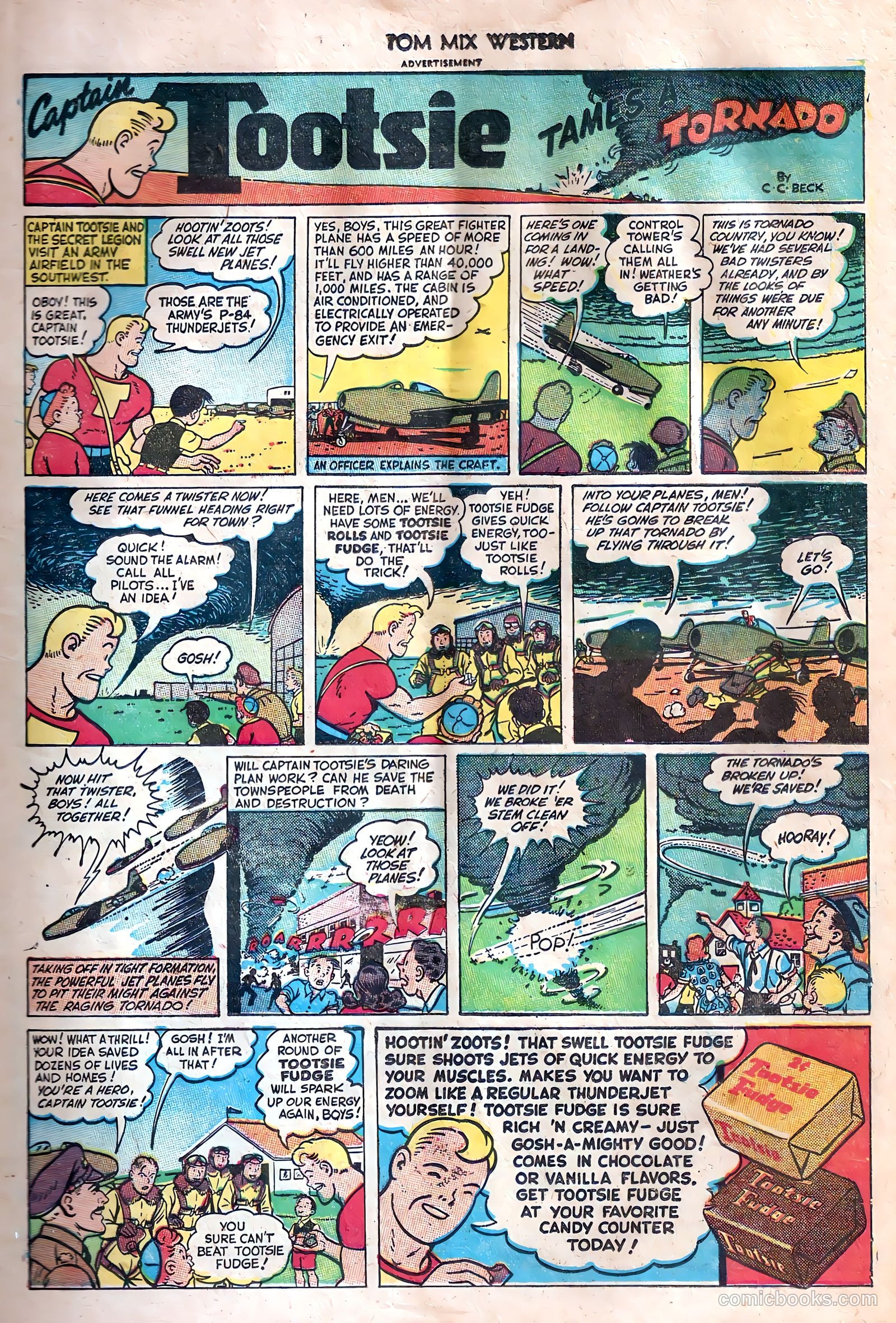 Tom Mix Western #7 (1948) — page 15 of 54