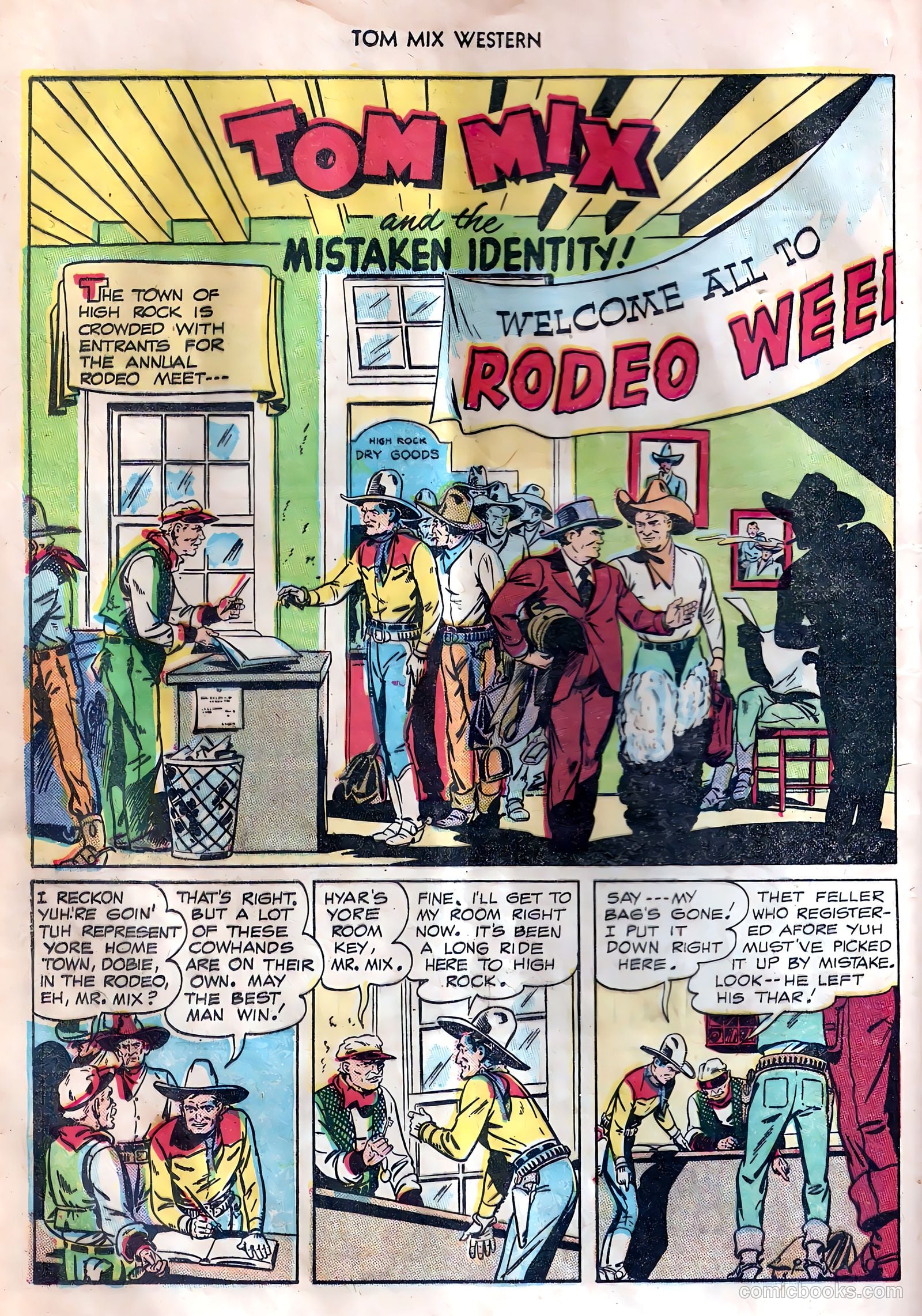 Tom Mix Western #7 (1948) — page 16 of 54