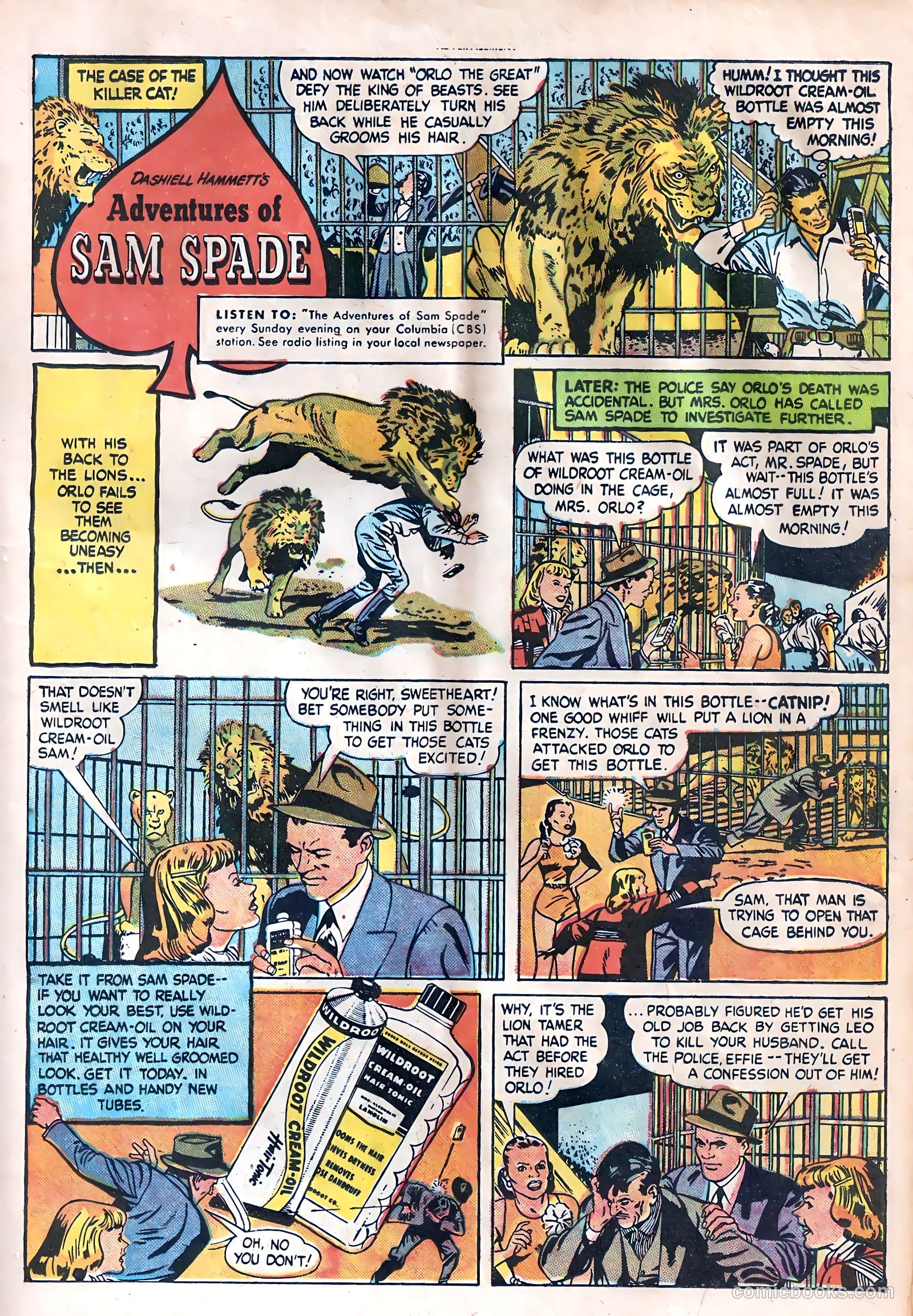 Tom Mix Western #7 (1948) — page 23 of 54