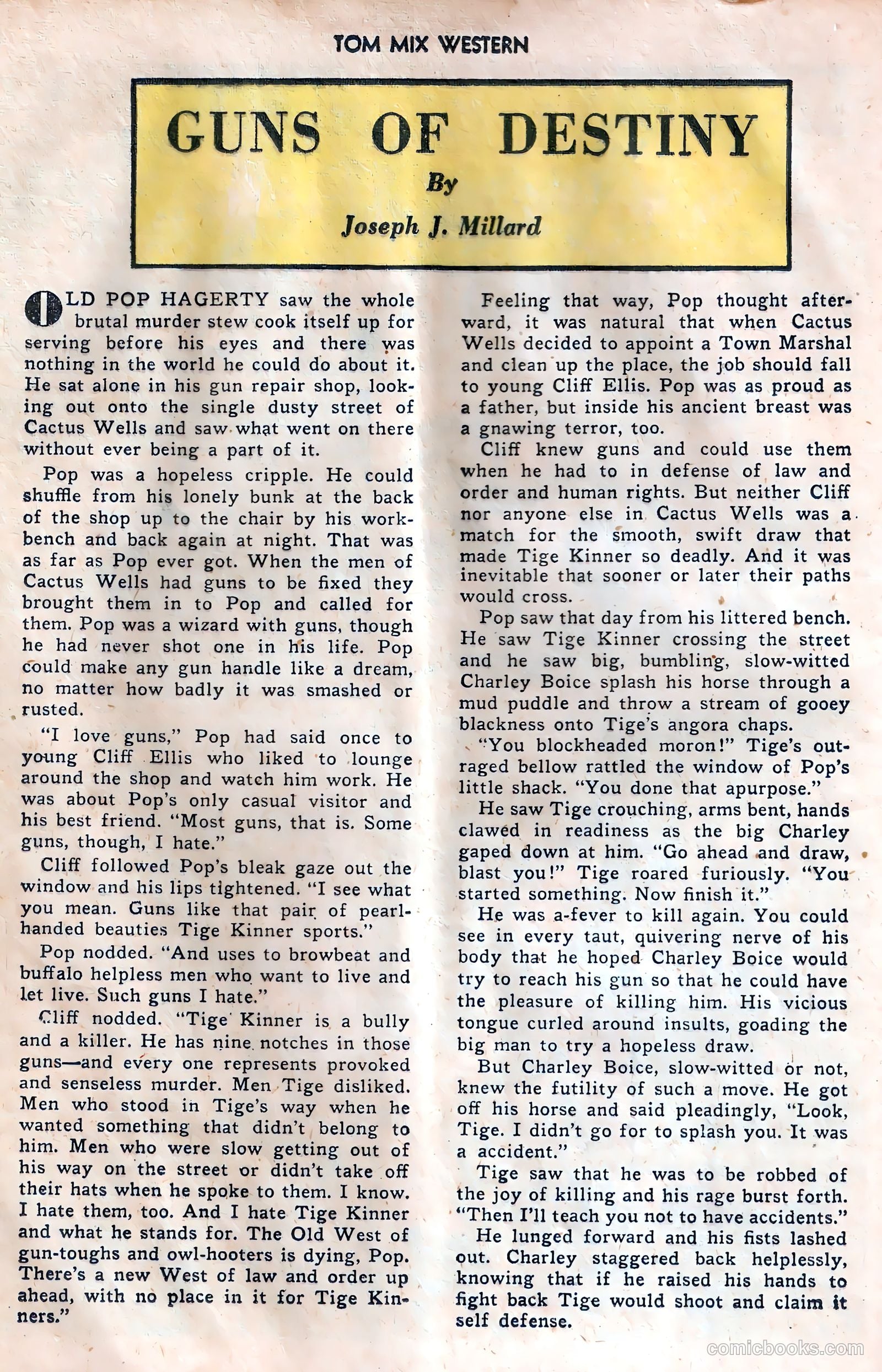 Tom Mix Western #7 (1948) — page 24 of 54