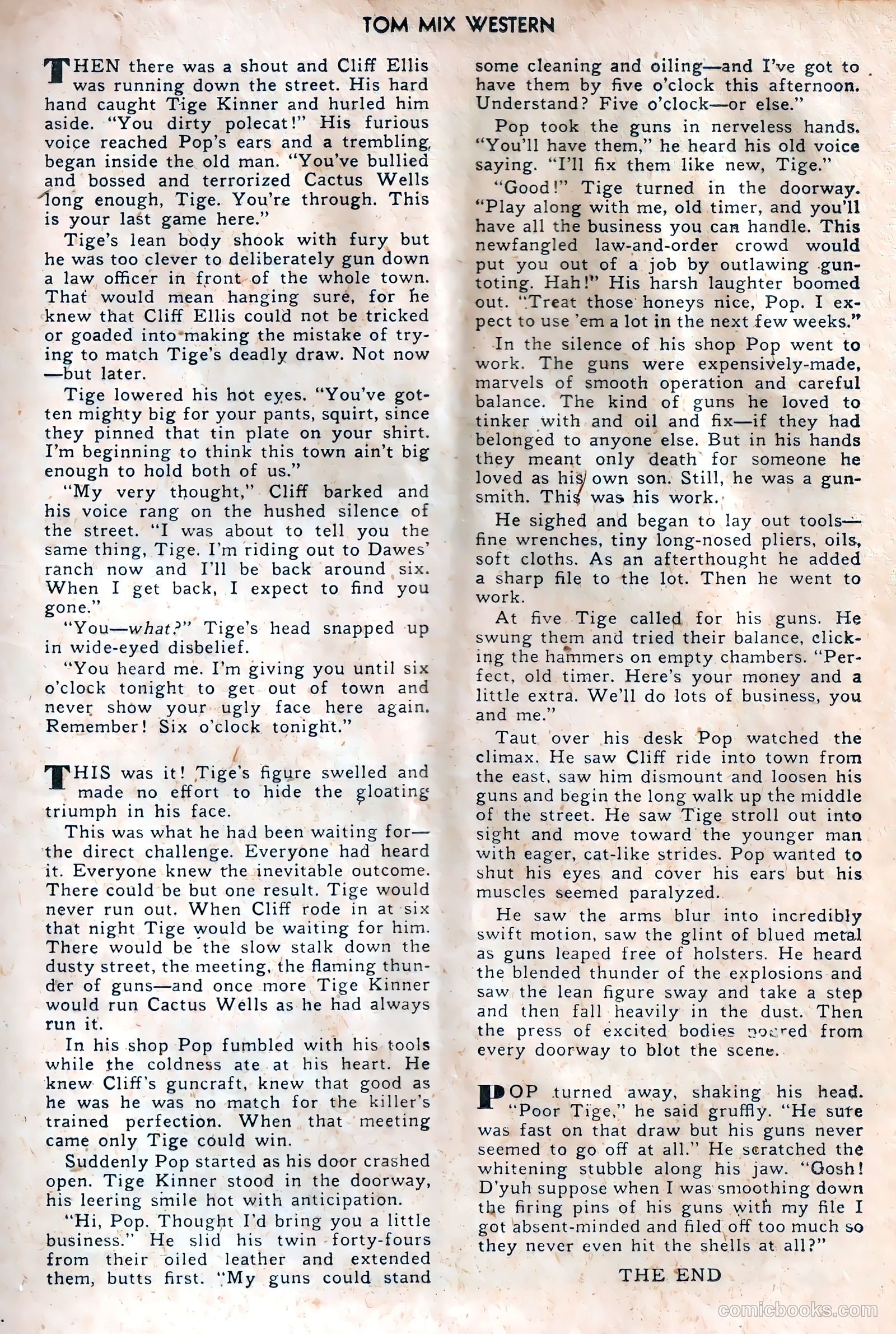 Tom Mix Western #7 (1948) — page 25 of 54