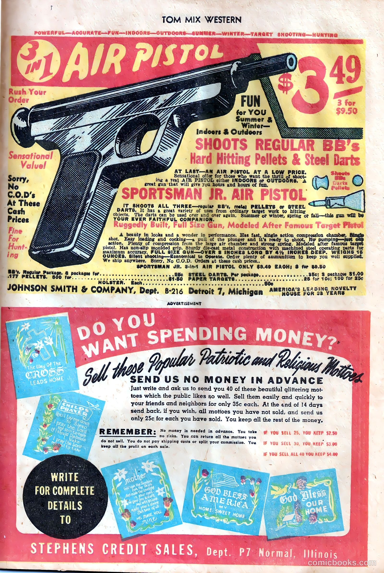 Tom Mix Western #7 (1948) — page 33 of 54