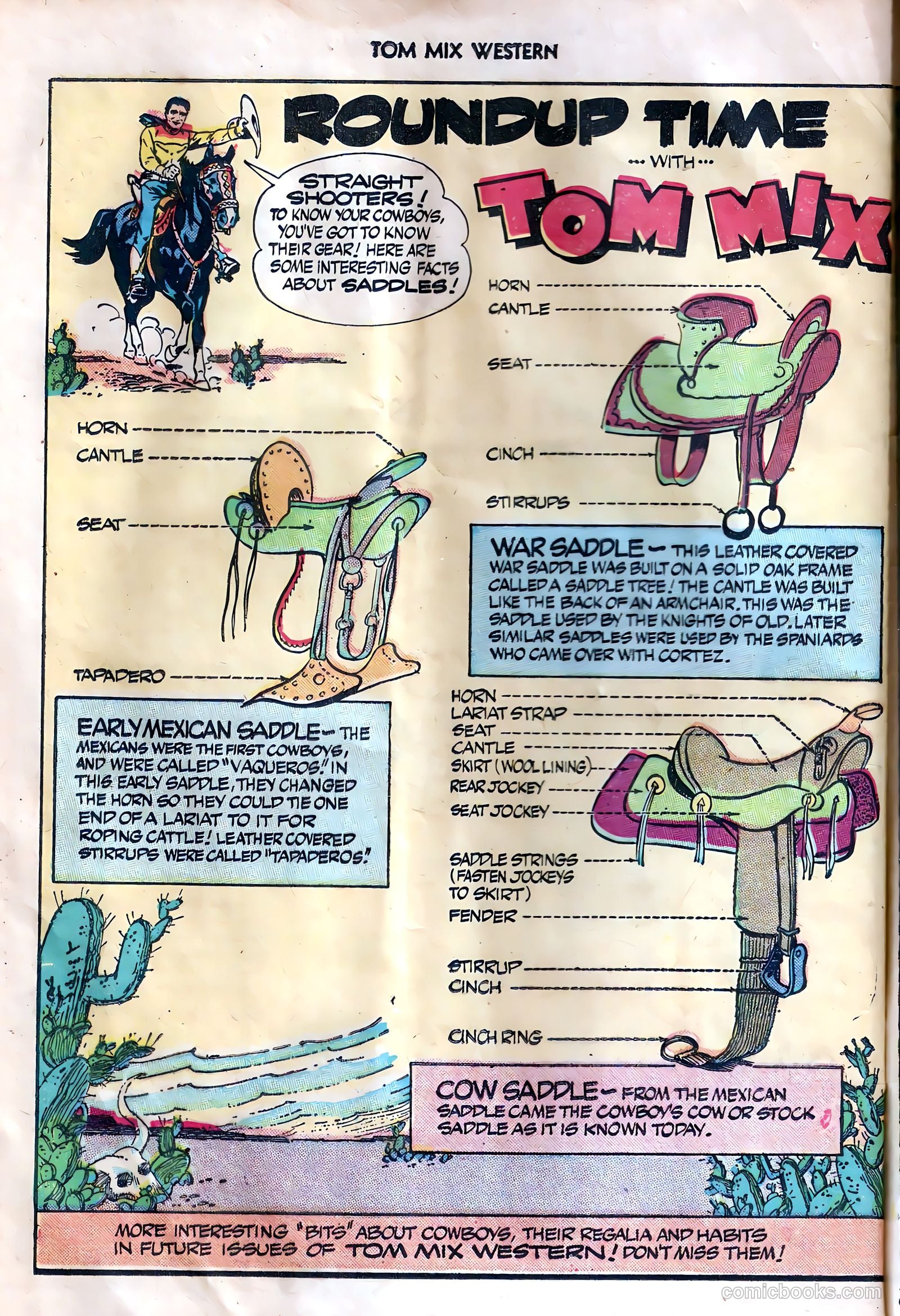 Tom Mix Western #7 (1948) — page 40 of 54