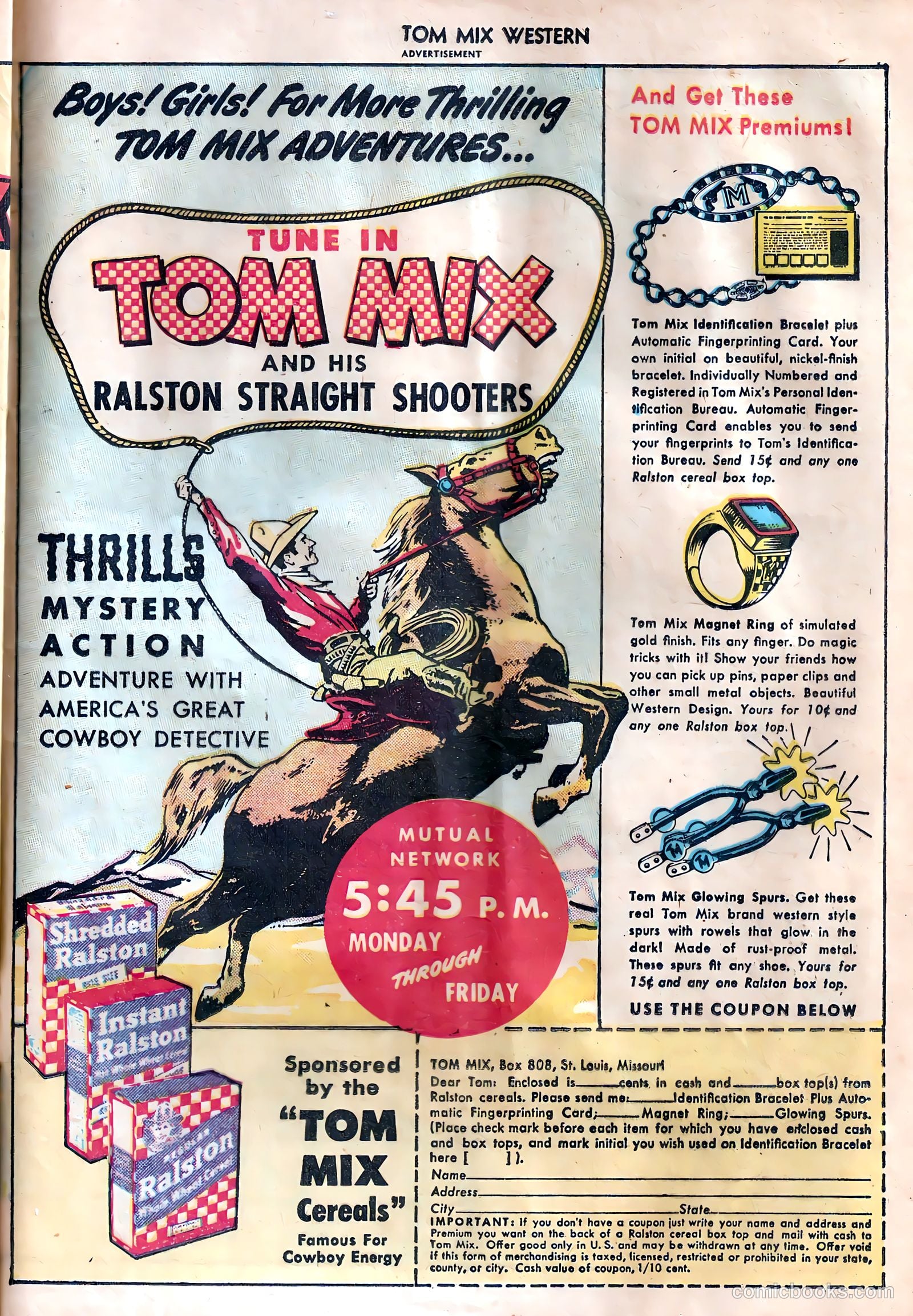 Tom Mix Western #7 (1948) — page 41 of 54