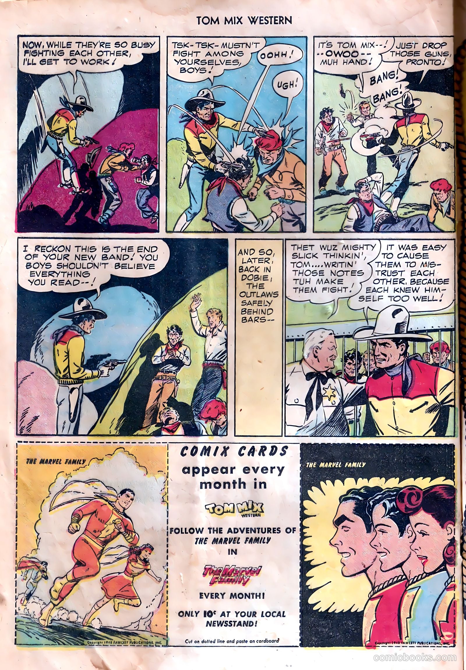 Tom Mix Western #7 (1948) — page 48 of 54