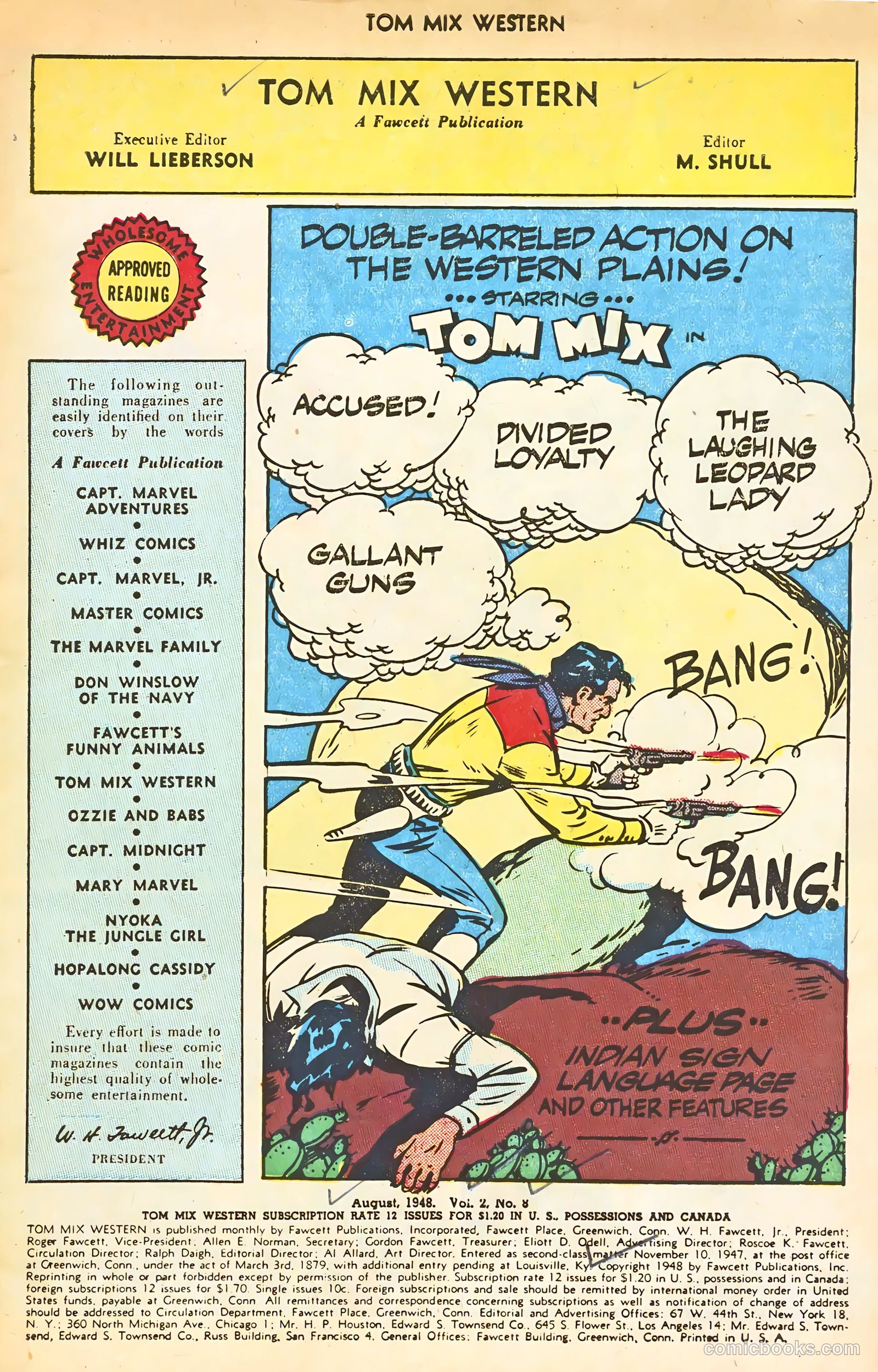 Tom Mix Western #8 (1948) — page 3 of 52
