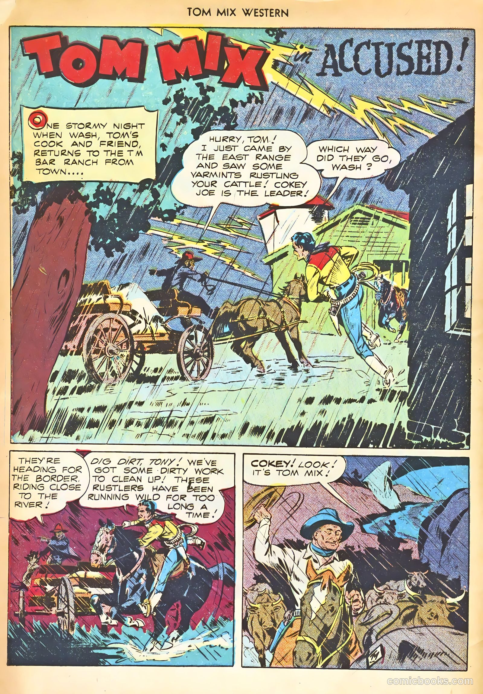 Tom Mix Western #8 (1948) — page 4 of 52