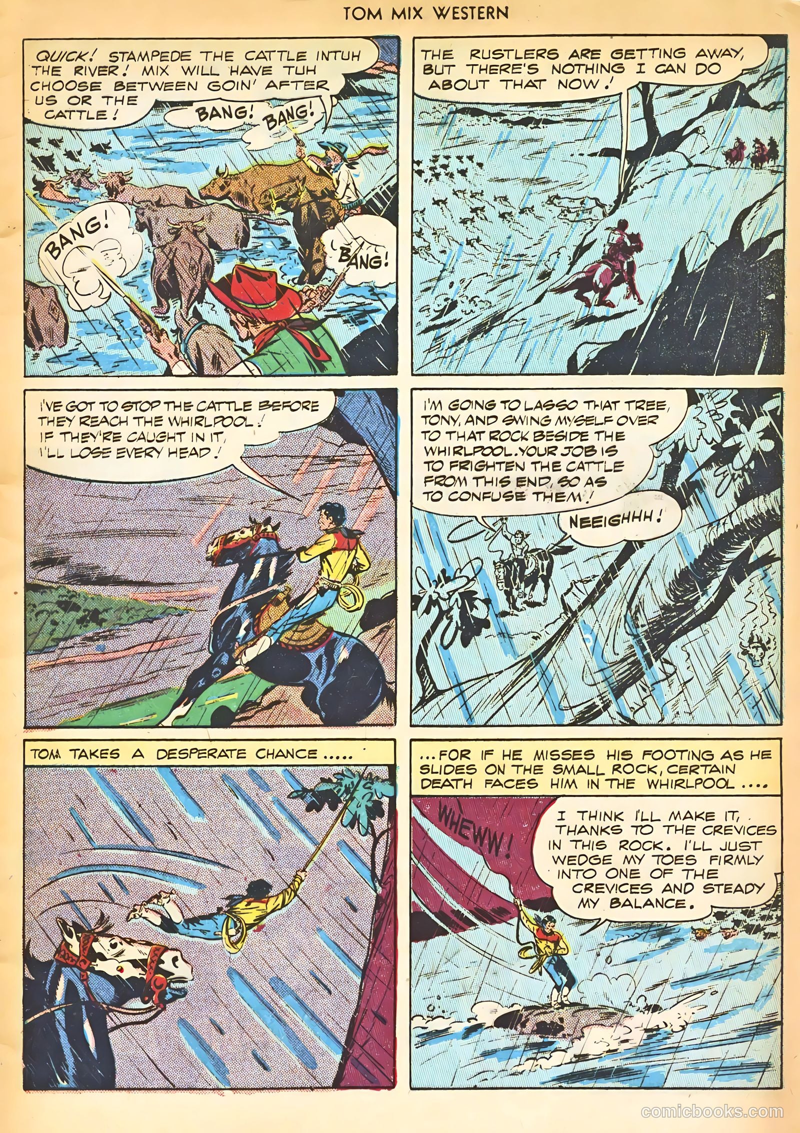 Tom Mix Western #8 (1948) — page 5 of 52