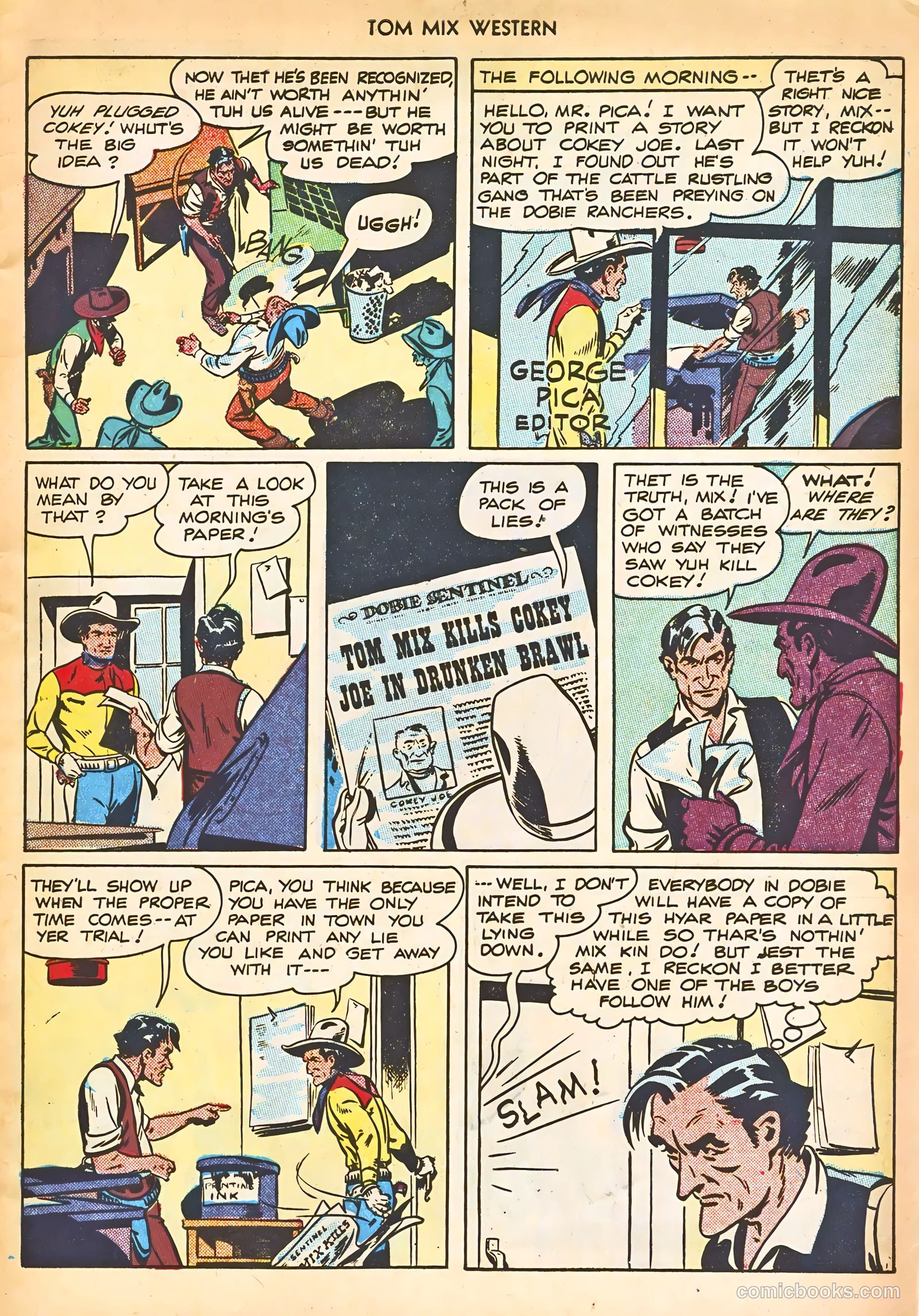 Tom Mix Western #8 (1948) — page 7 of 52
