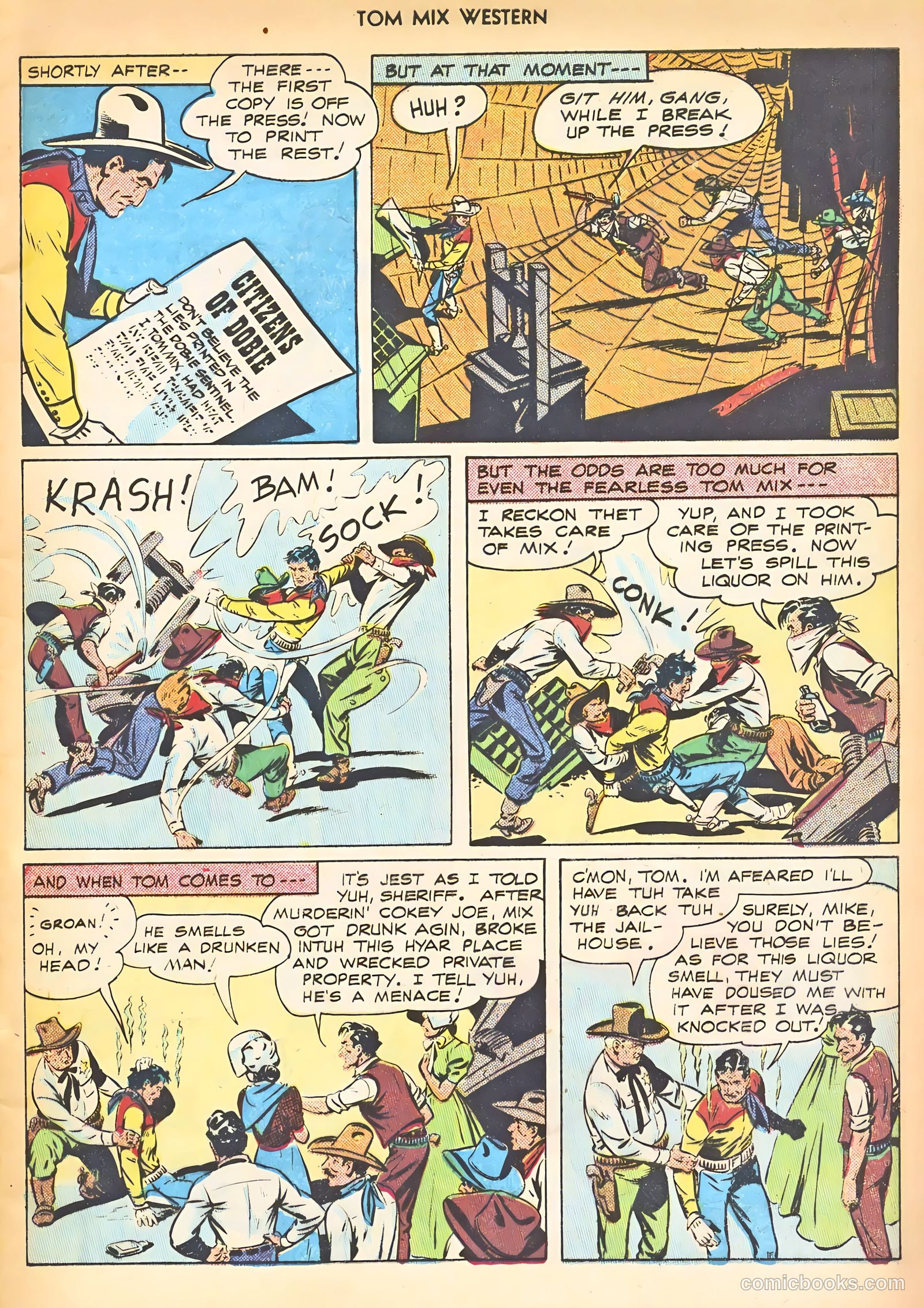 Tom Mix Western #8 (1948) — page 9 of 52