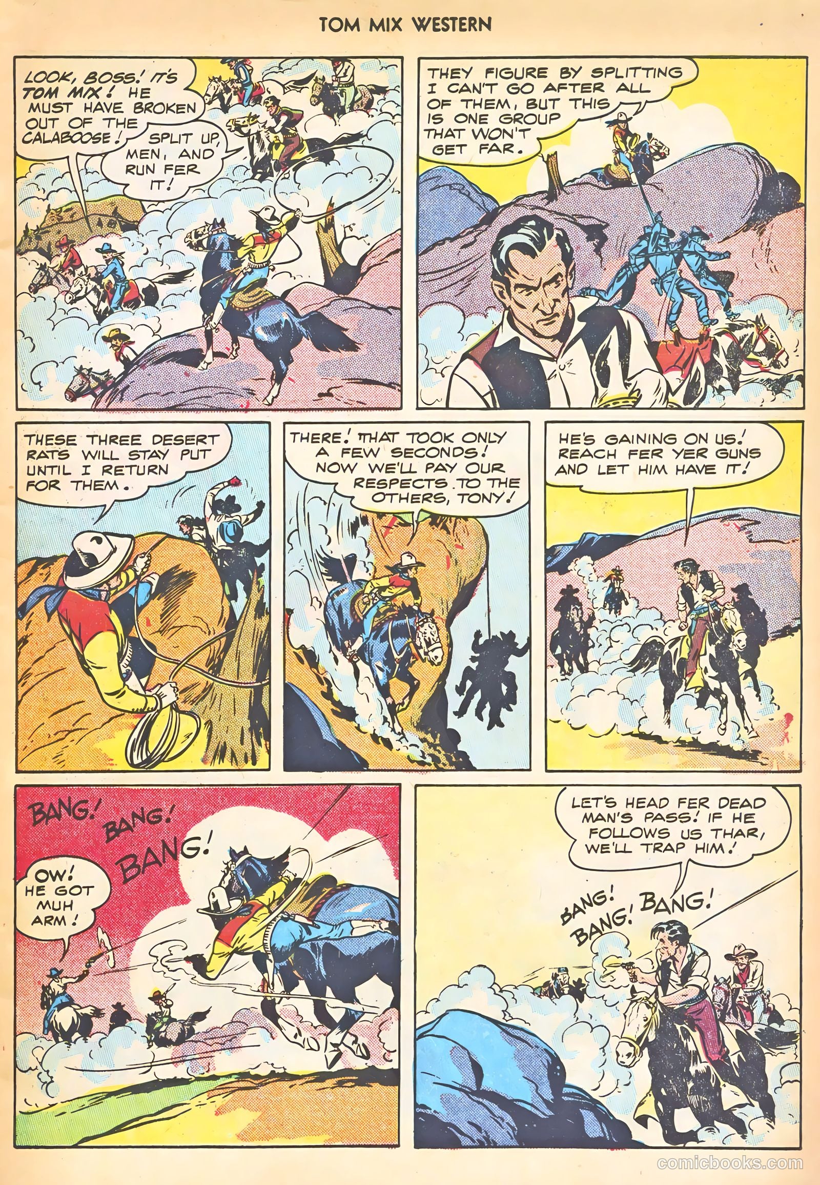 Tom Mix Western #8 (1948) — page 11 of 52