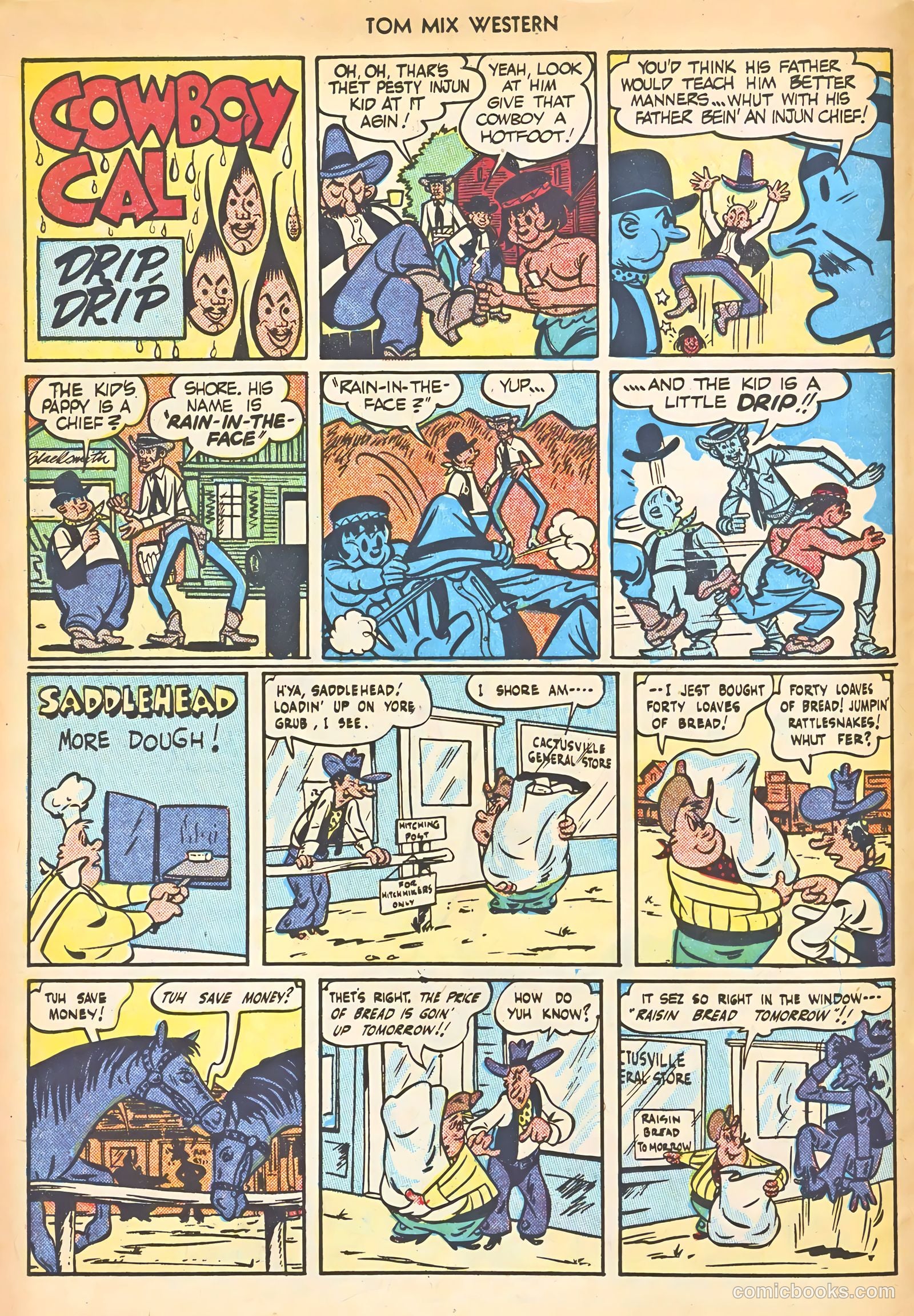 Tom Mix Western #8 (1948) — page 14 of 52