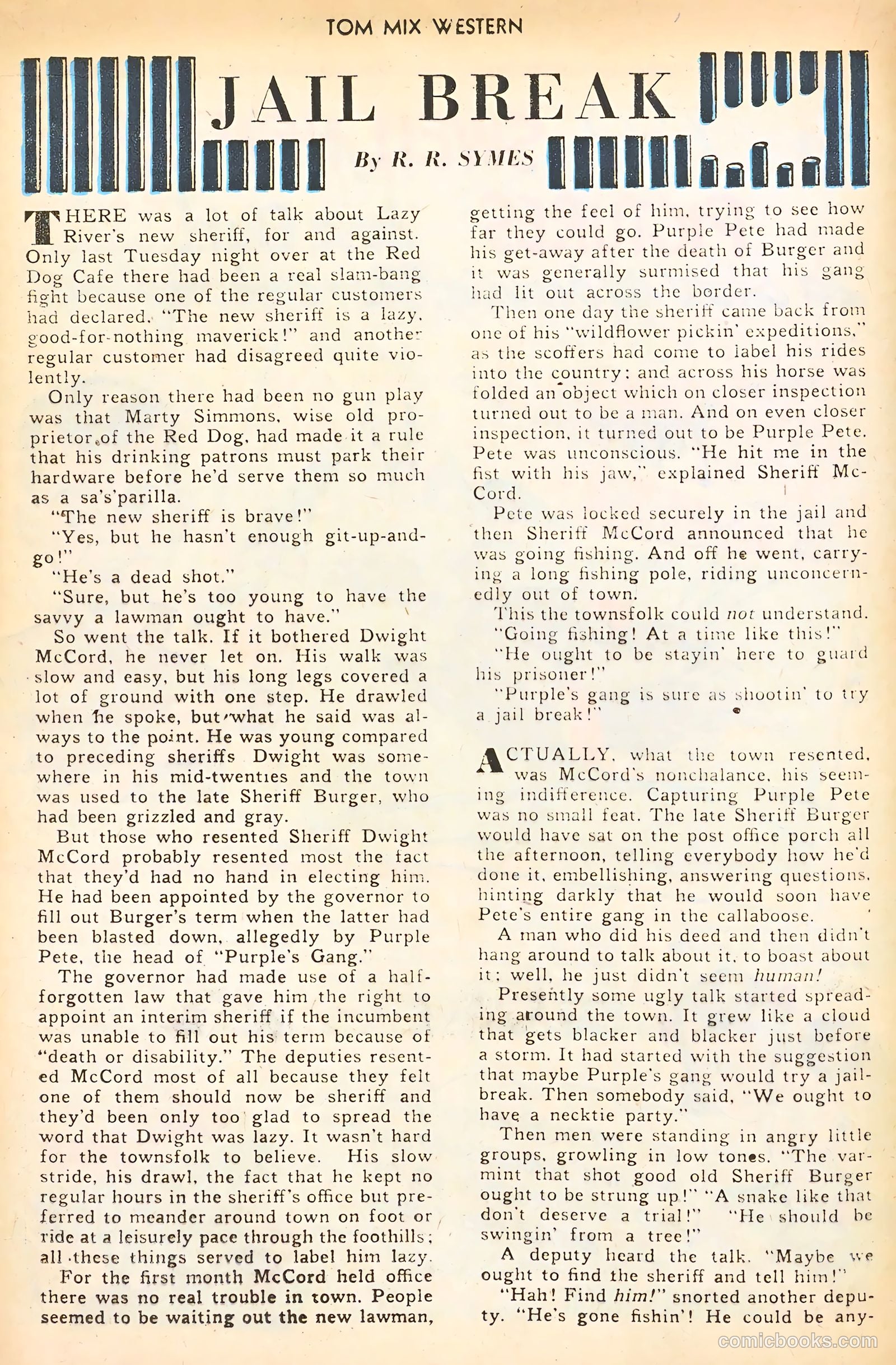 Tom Mix Western #8 (1948) — page 16 of 52