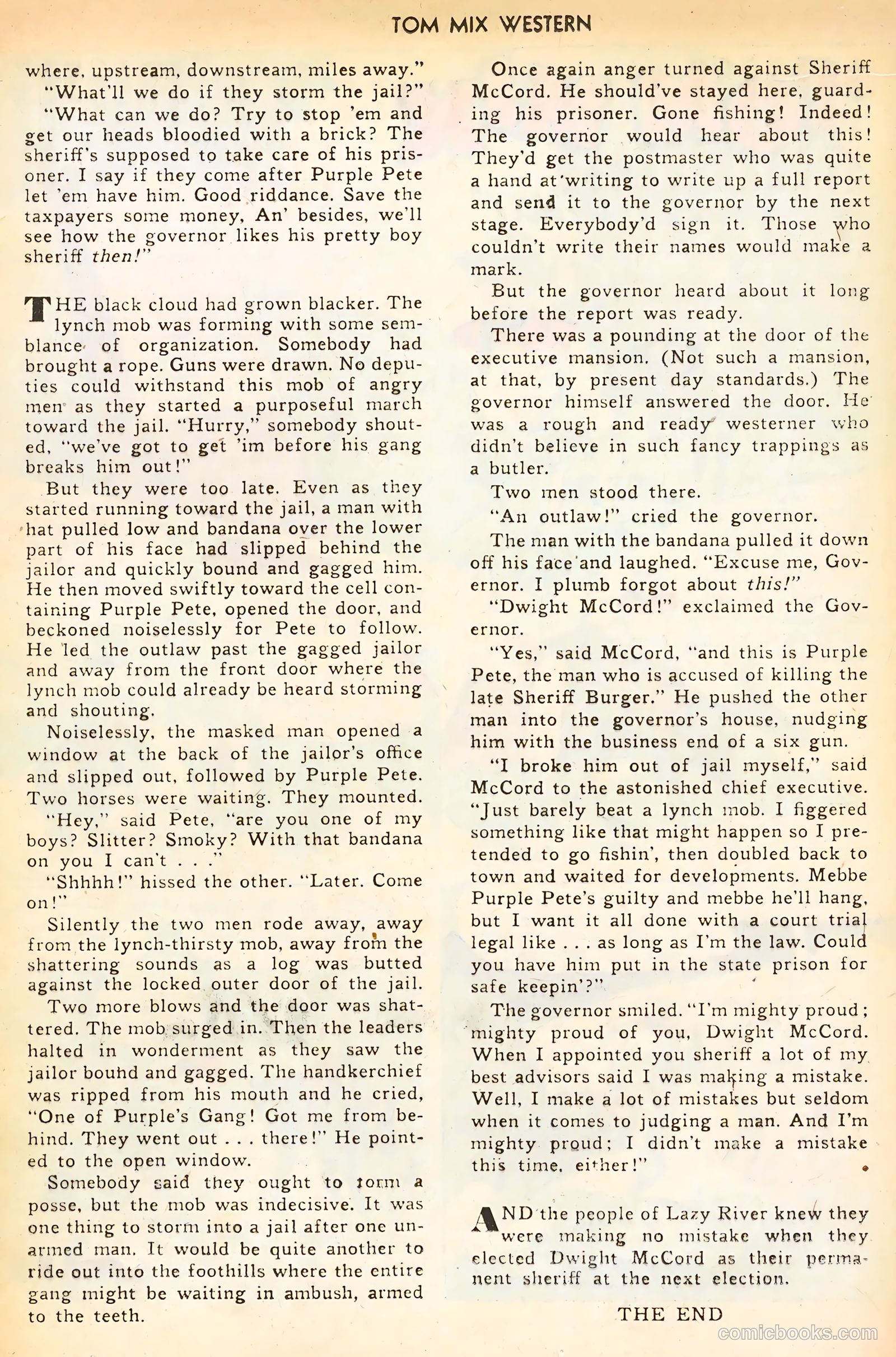 Tom Mix Western #8 (1948) — page 17 of 52