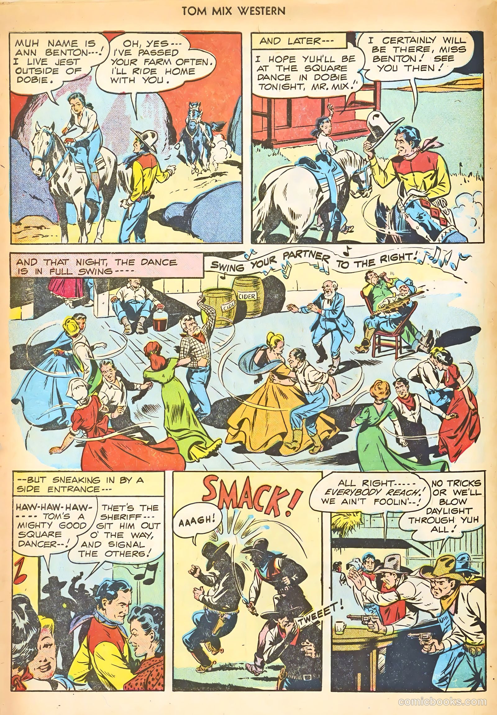 Tom Mix Western #8 (1948) — page 20 of 52