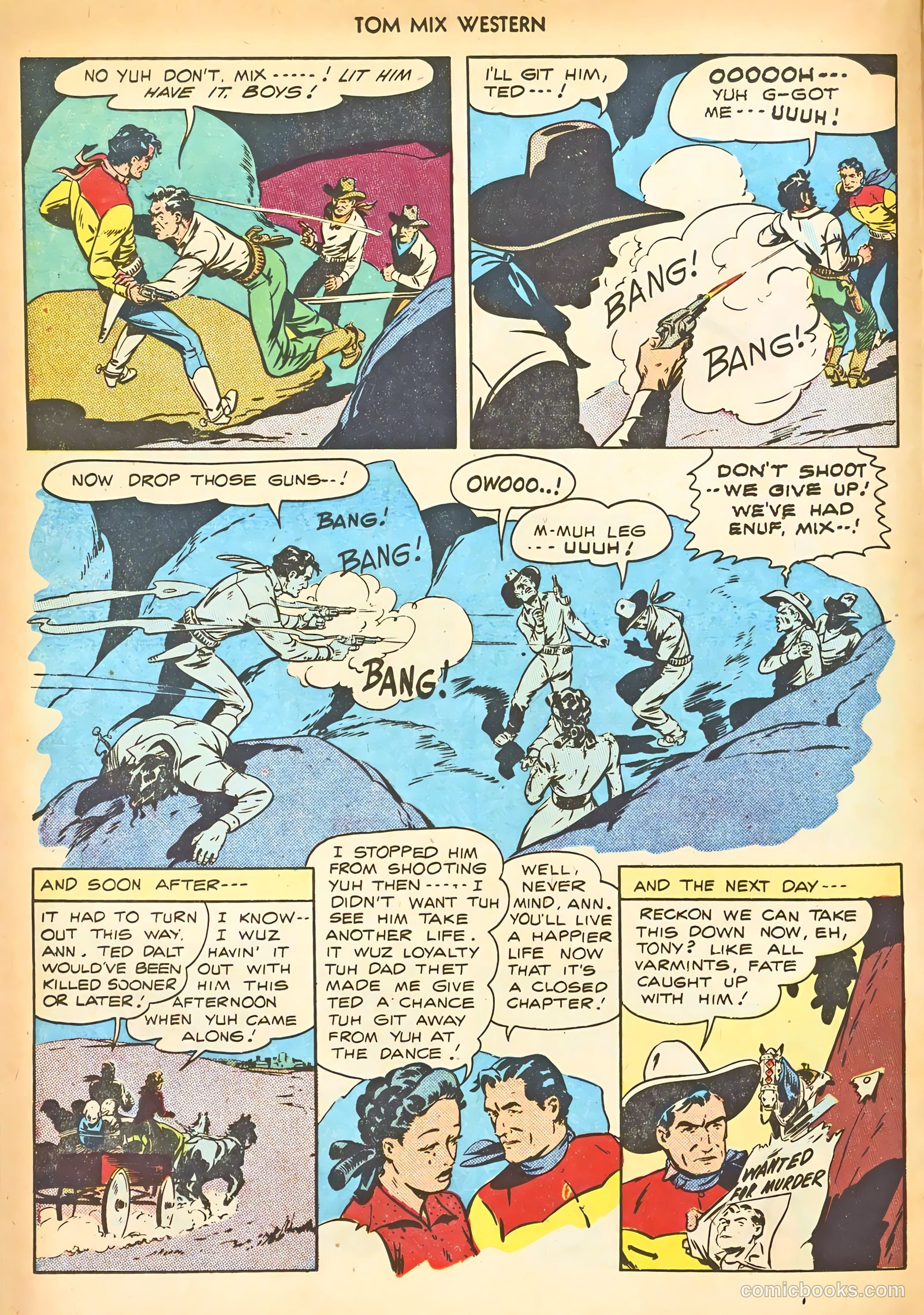 Tom Mix Western #8 (1948) — page 24 of 52